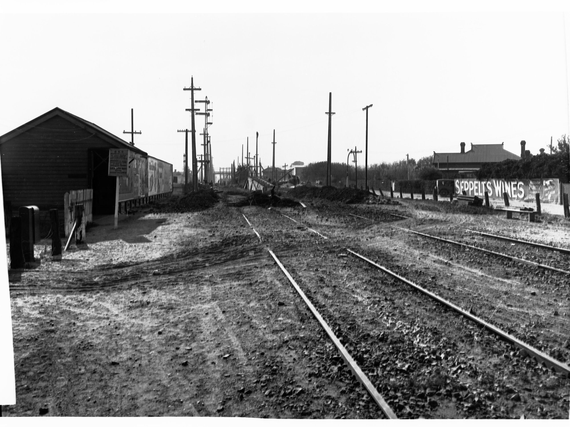 Tramway Bridge Construction at Goodwood