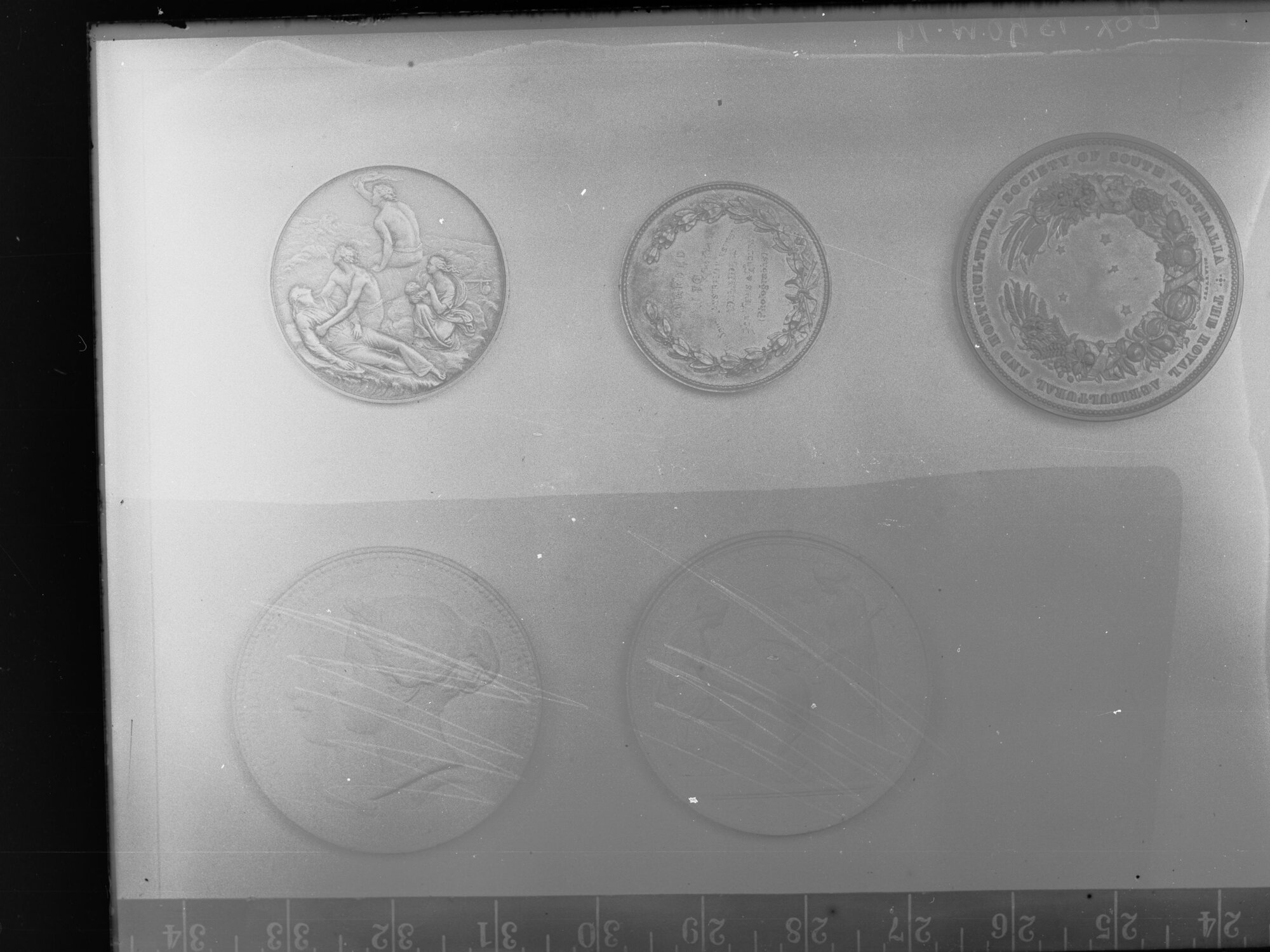 Medals - 5 medals held in public library collection (now State Library of South Australia)
