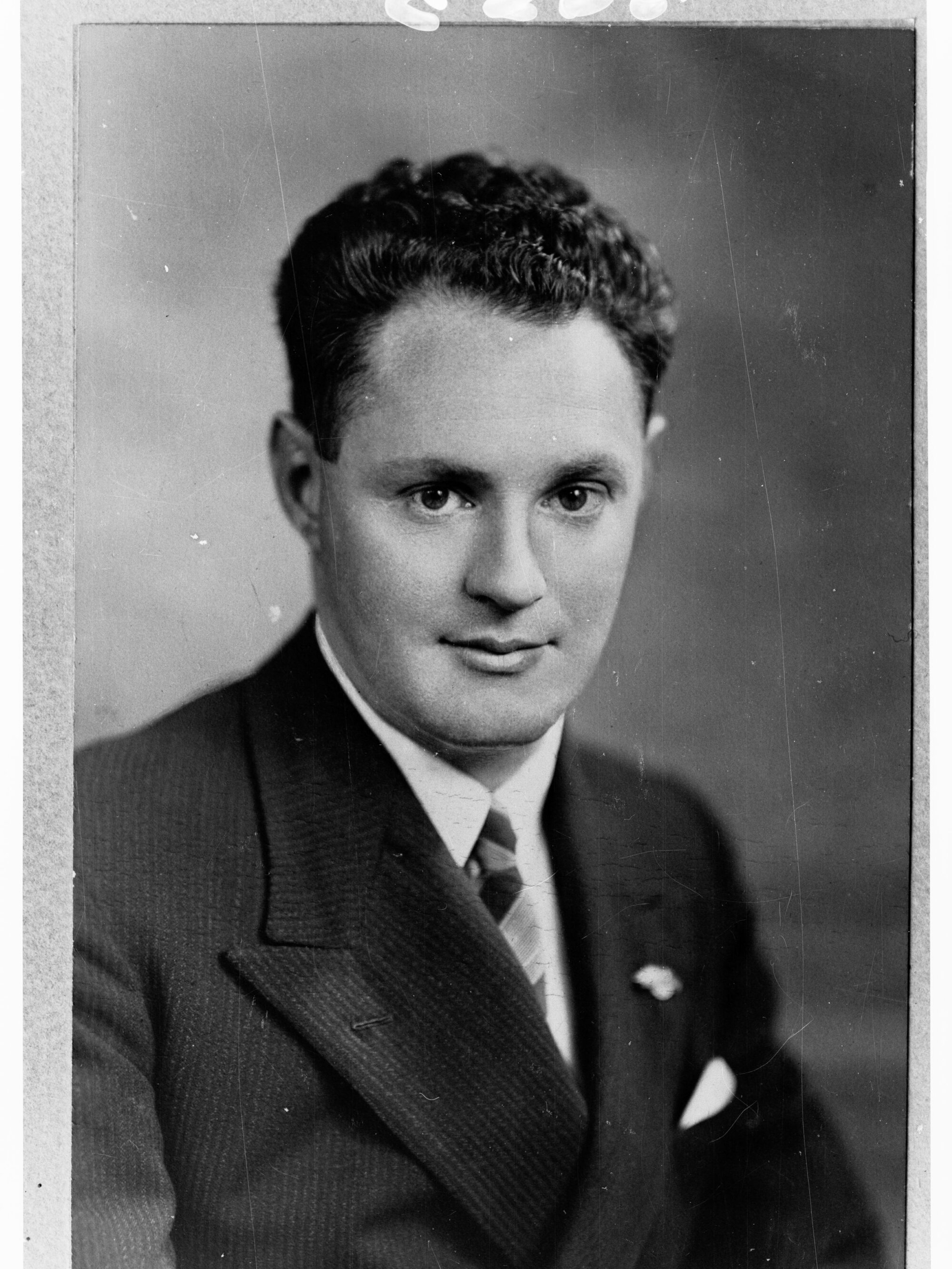 Portrait of unidentified gentleman