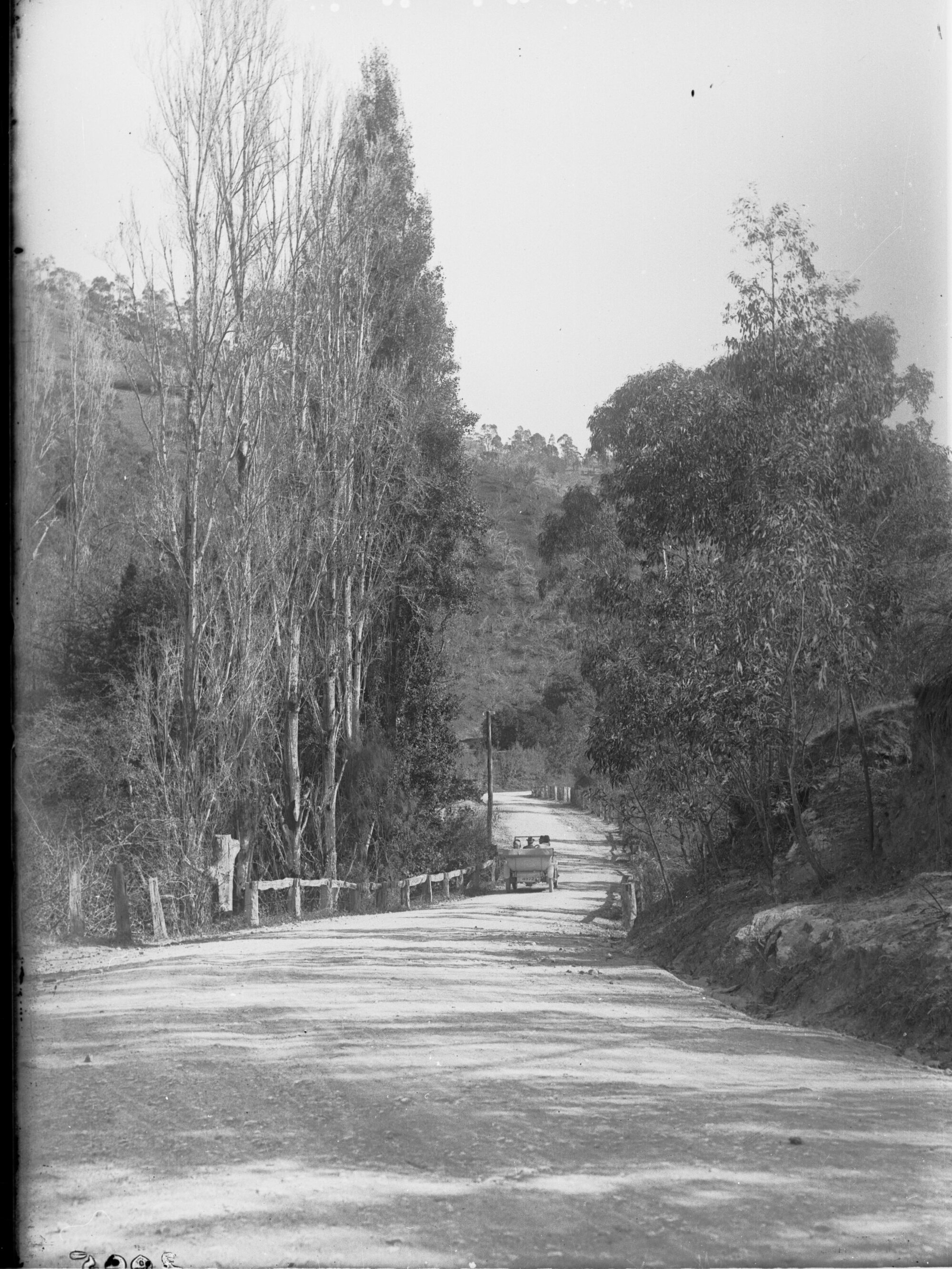 Automobile on Road, Near Montacute Mount Lofty Ranges