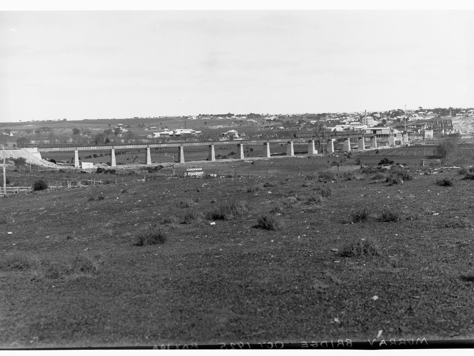 Murray Bridge under construction