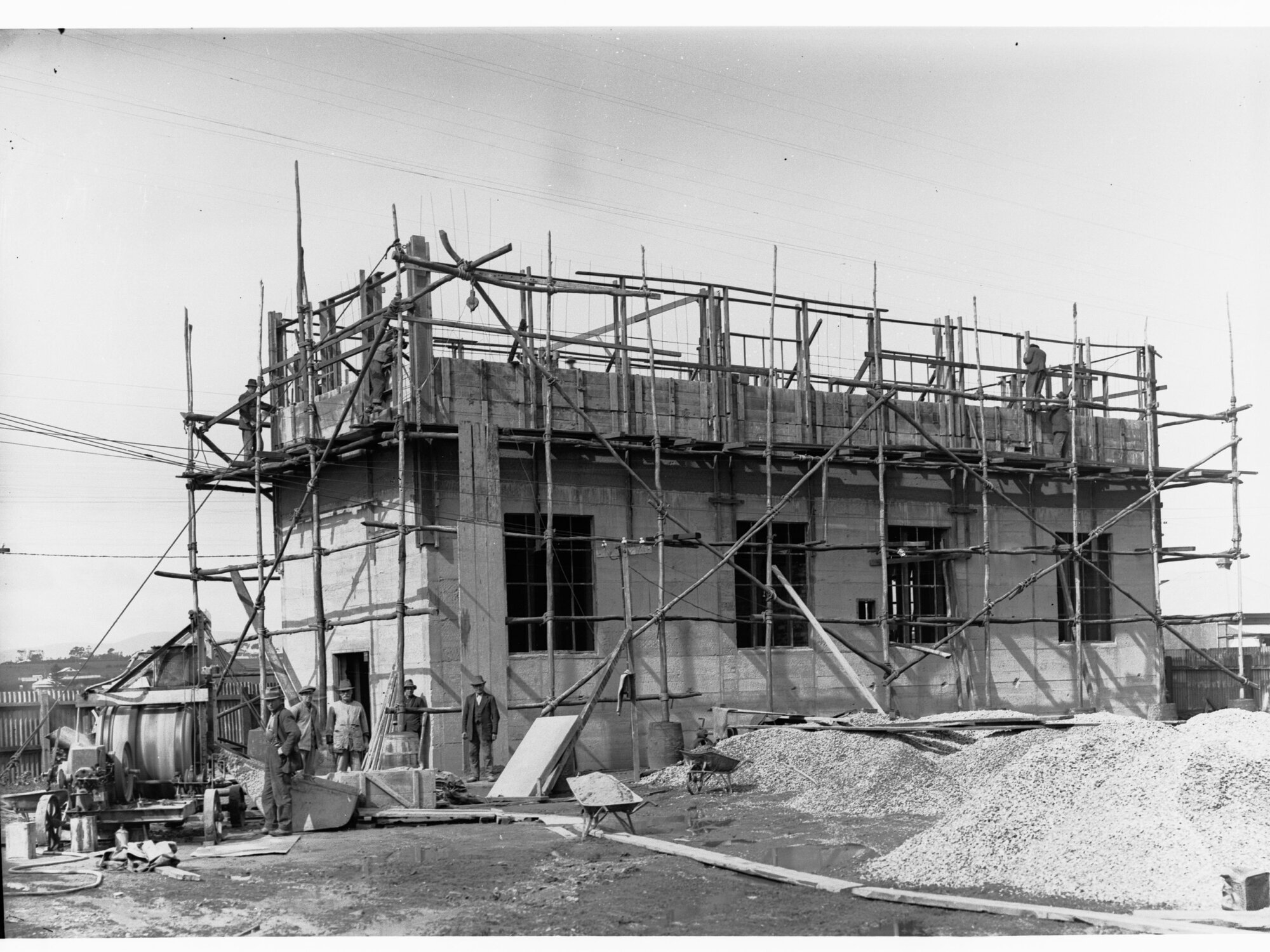 Construction of a building at Islington