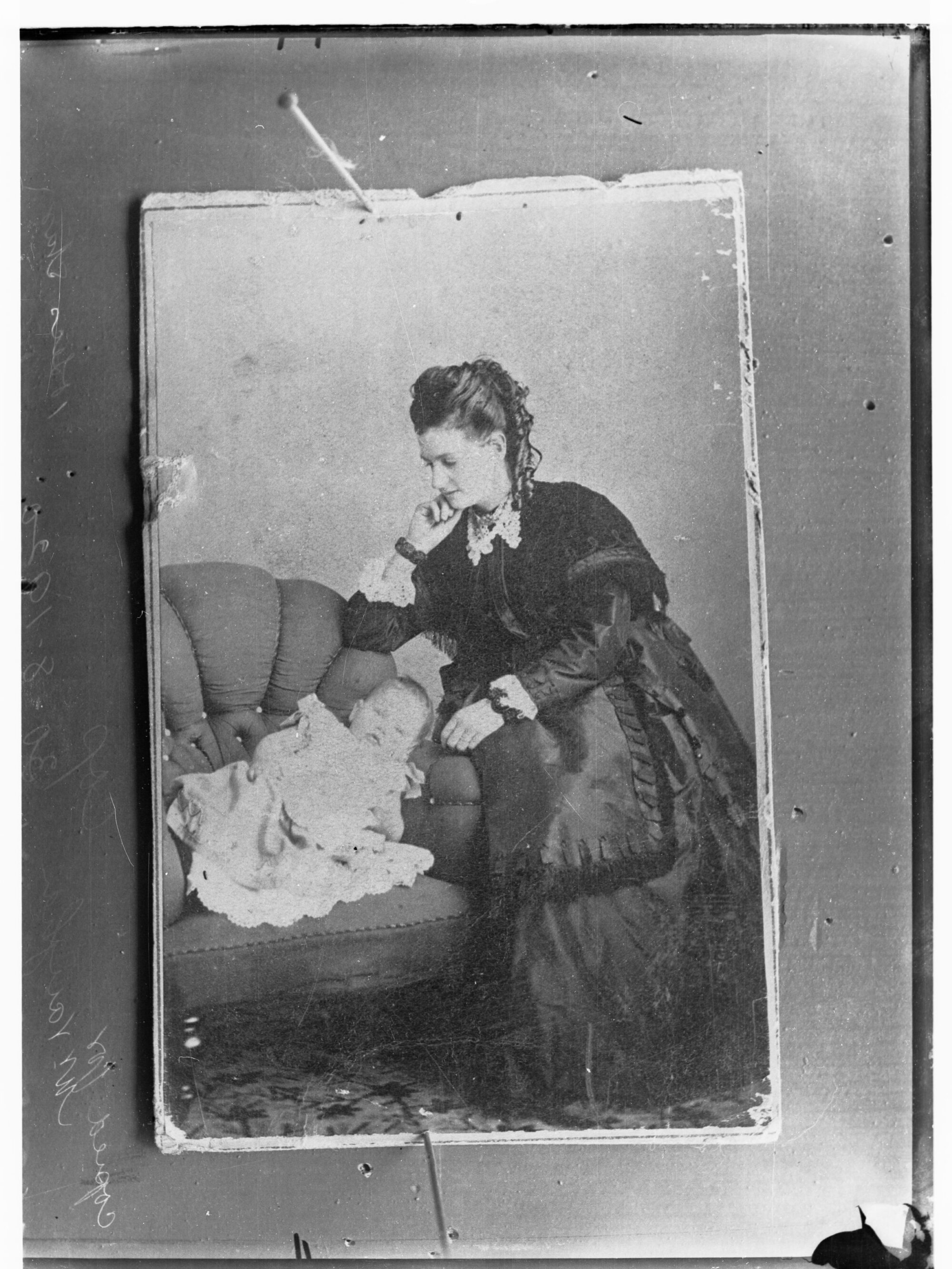 A mother with her child