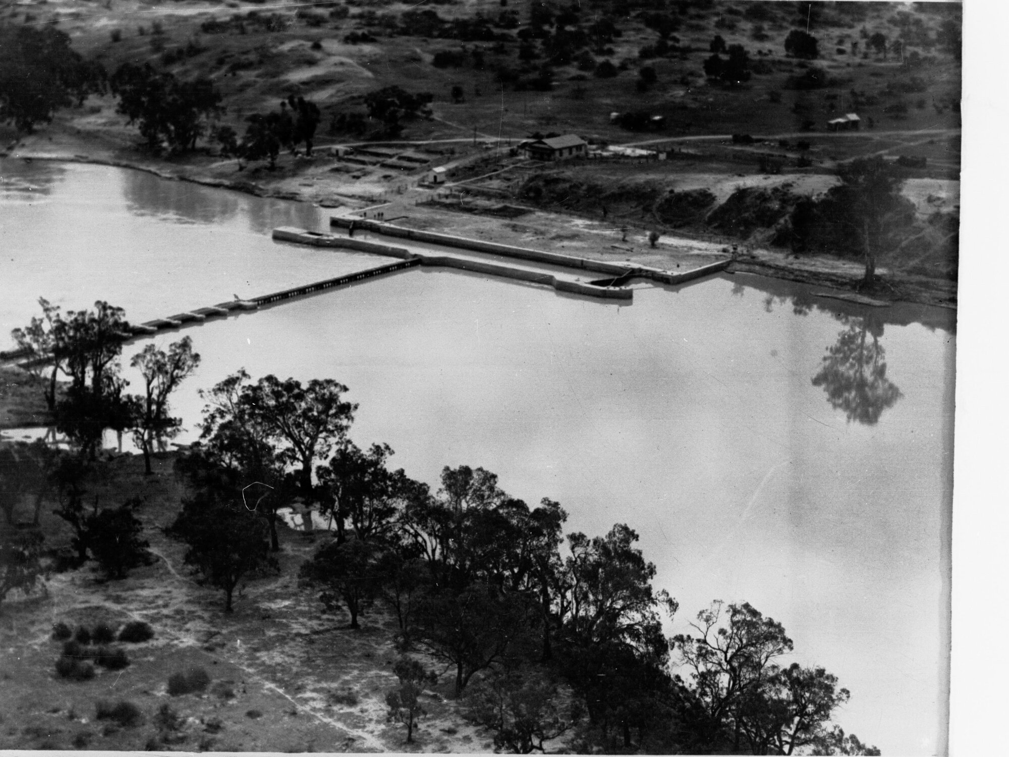 River Murray Showing Lock