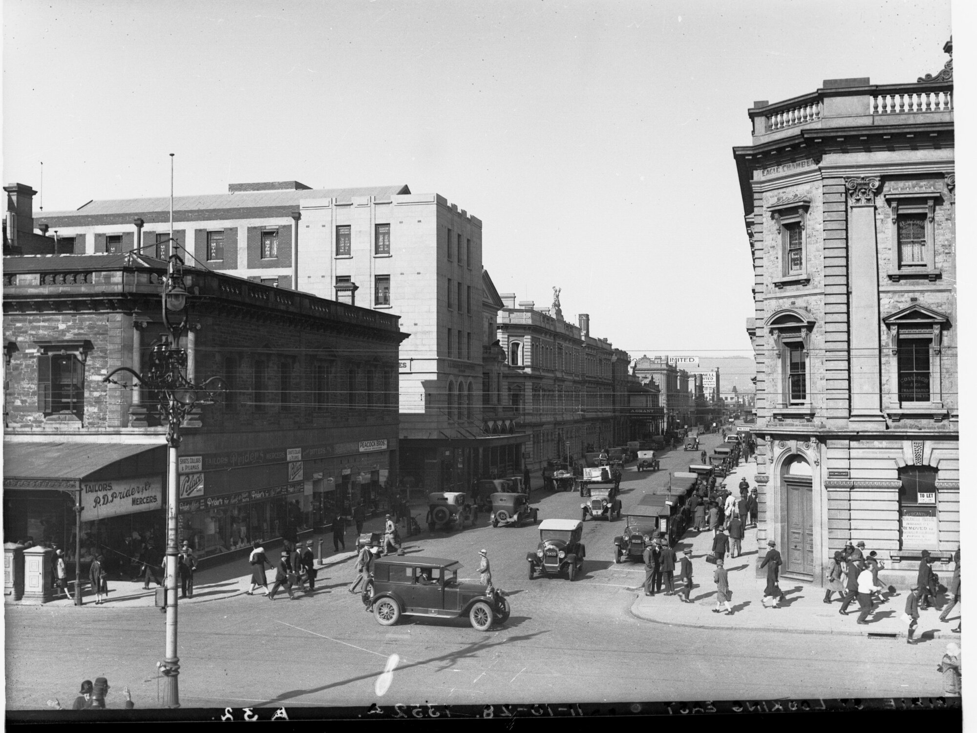 Pirie Street Looking East