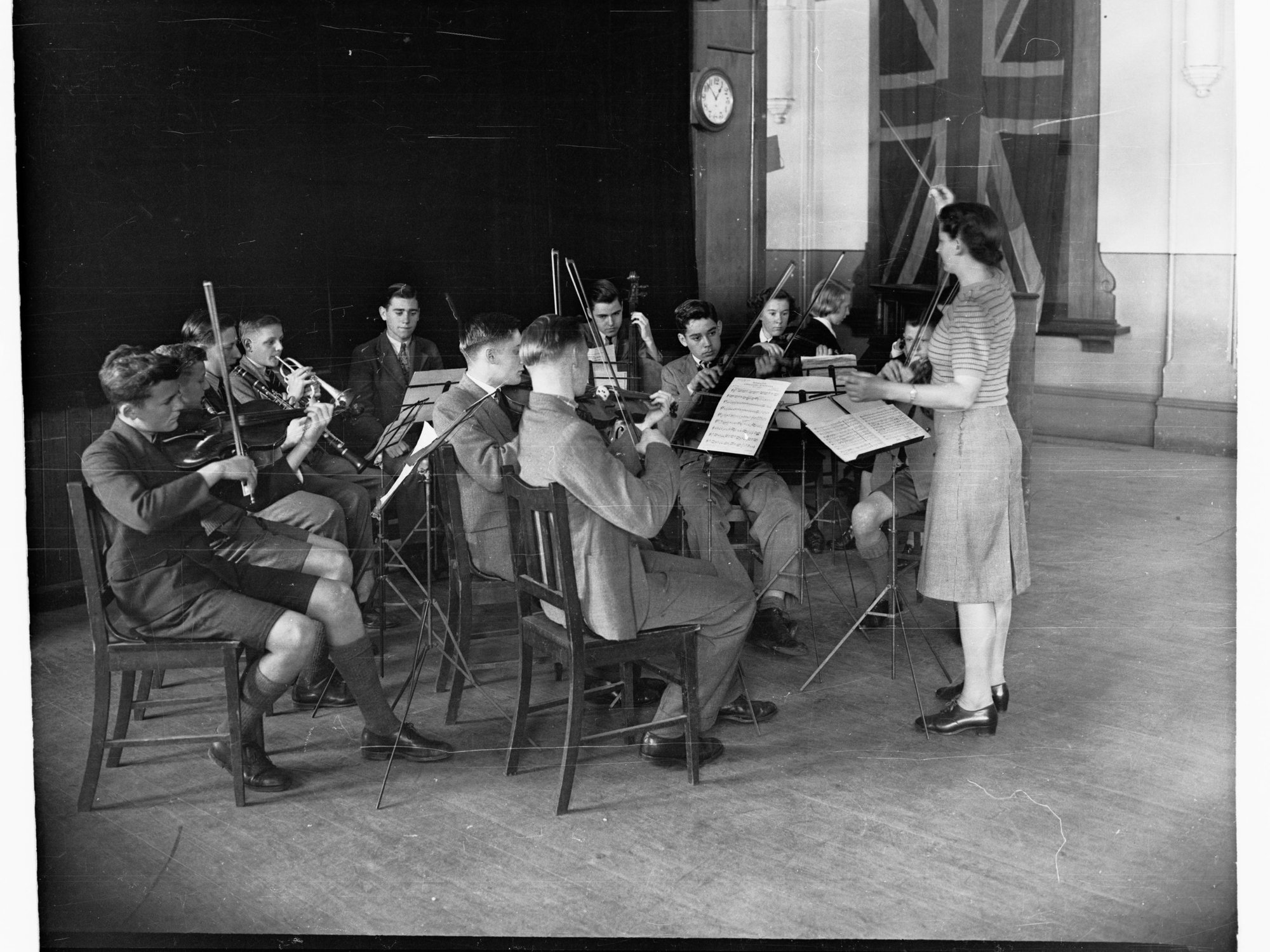 Music Students, Adelaide High School, South Australia
