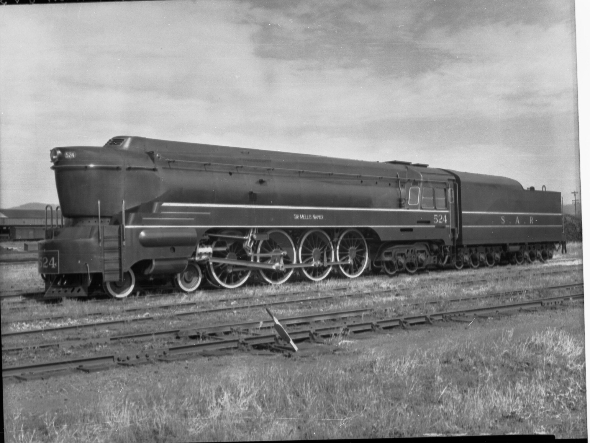 Mountain type locomotive engine, The Sir Mellis Napier
