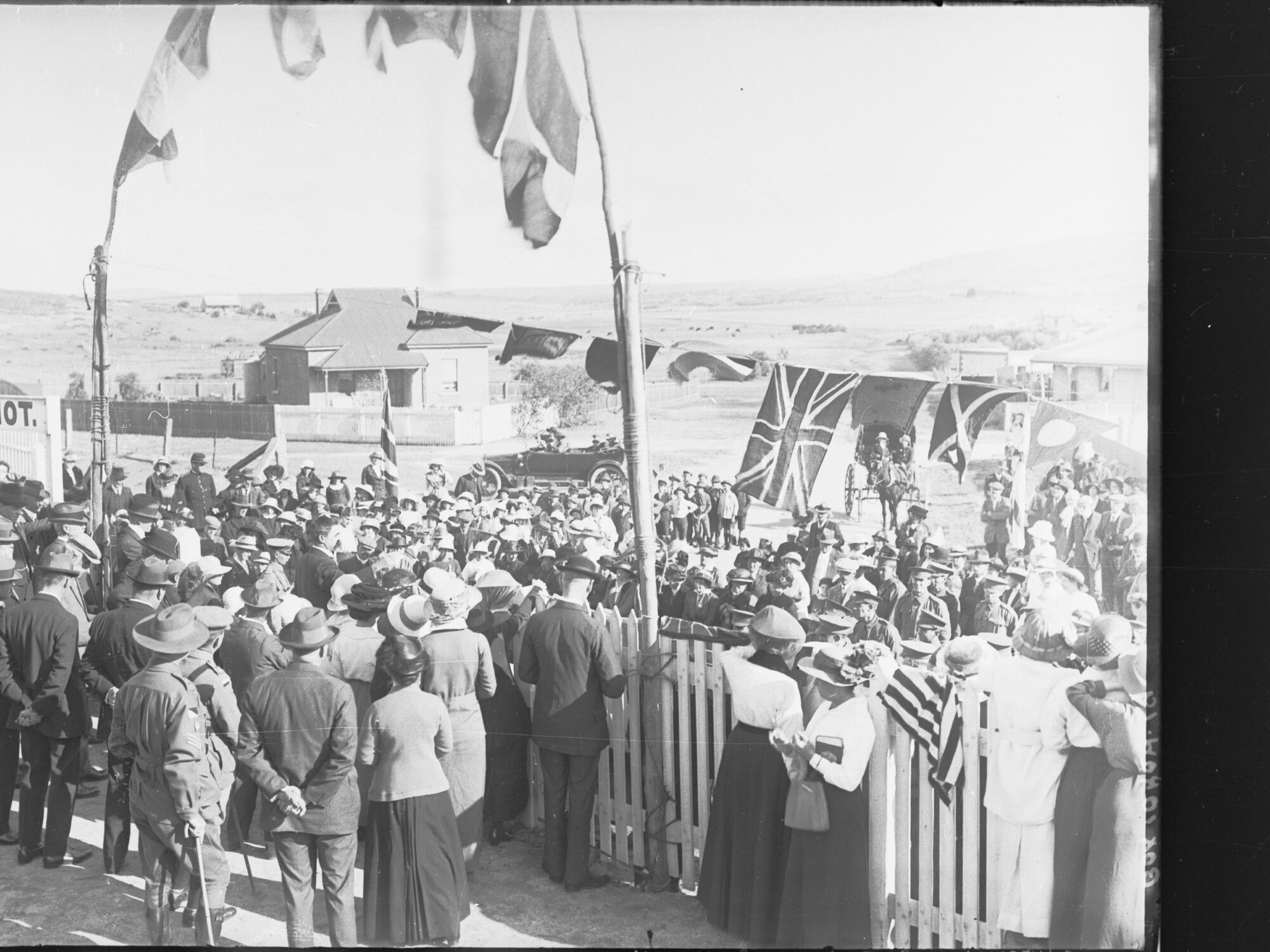 Recruiting Tour of South East for World War I at Port Elliot