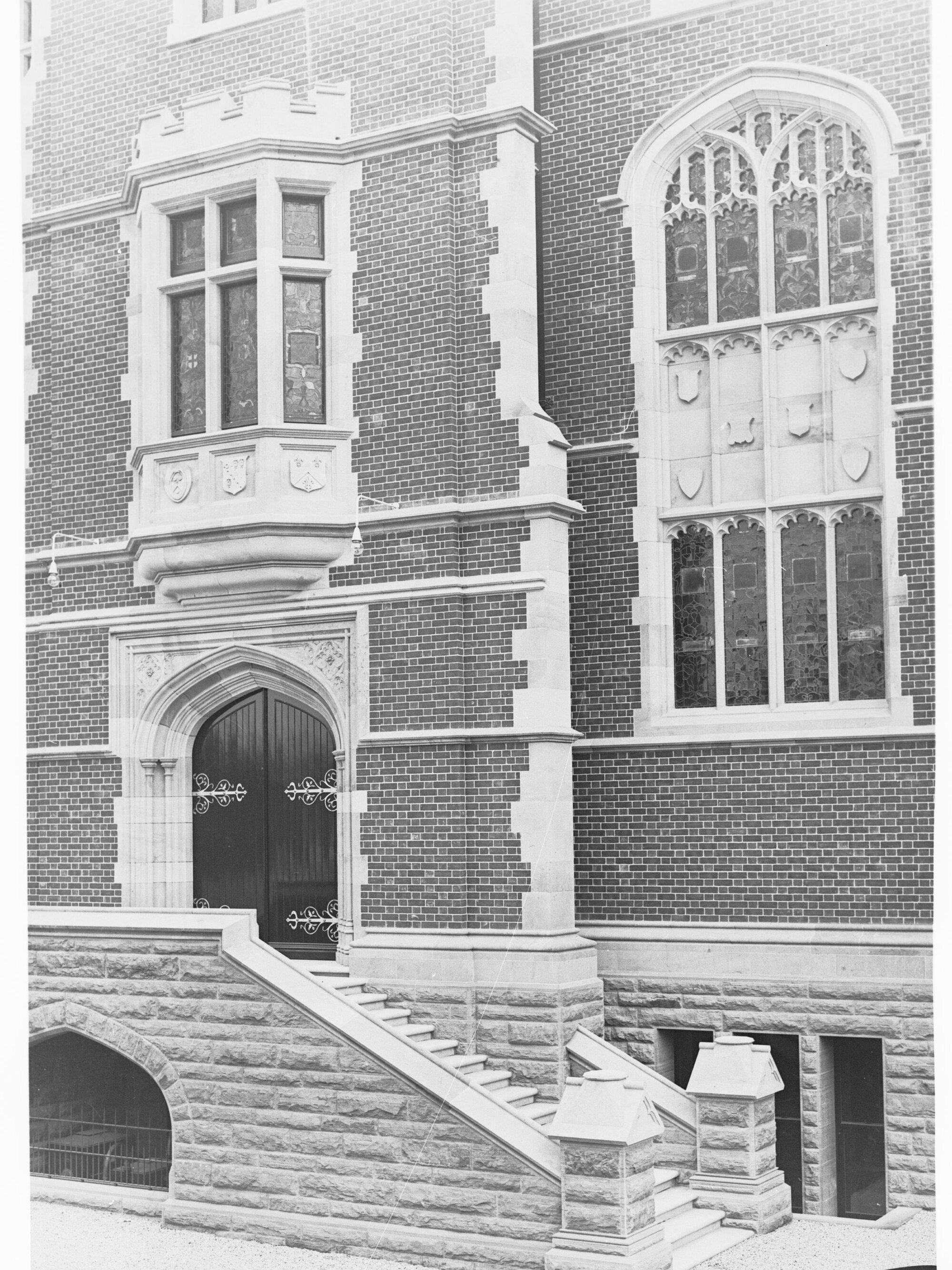 Exterior viw of the South Australian School of Mines and Industries (now Adelaide University Building )