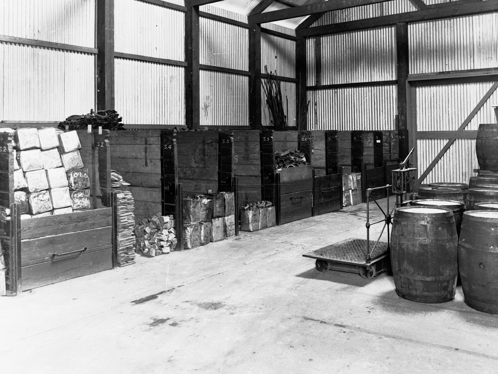 Islington Railway Workshop Interior