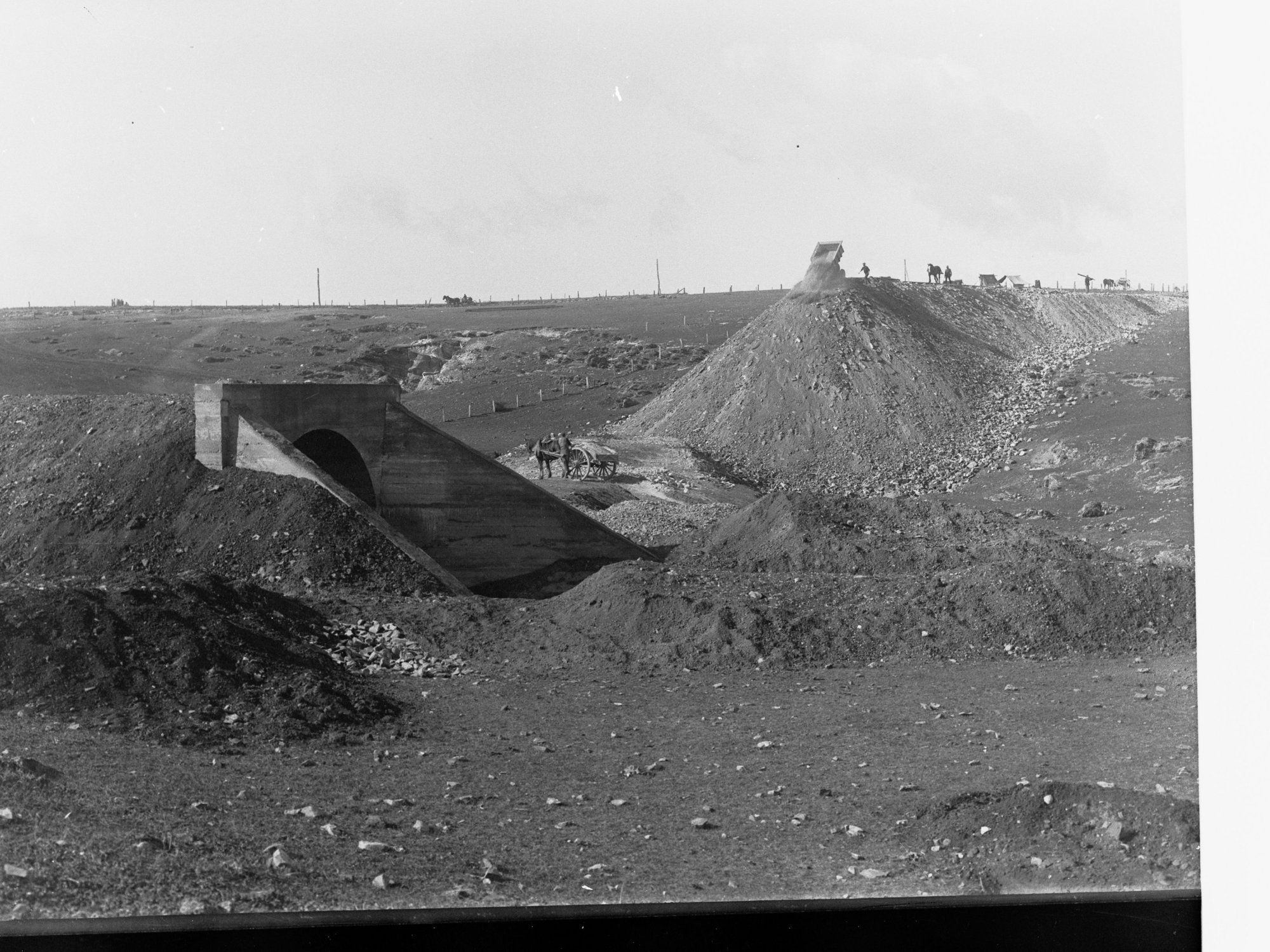 Construction of Railway - Willunga Line