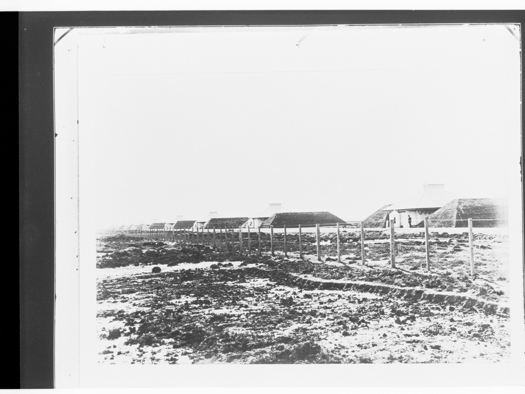Munitions bunkers?