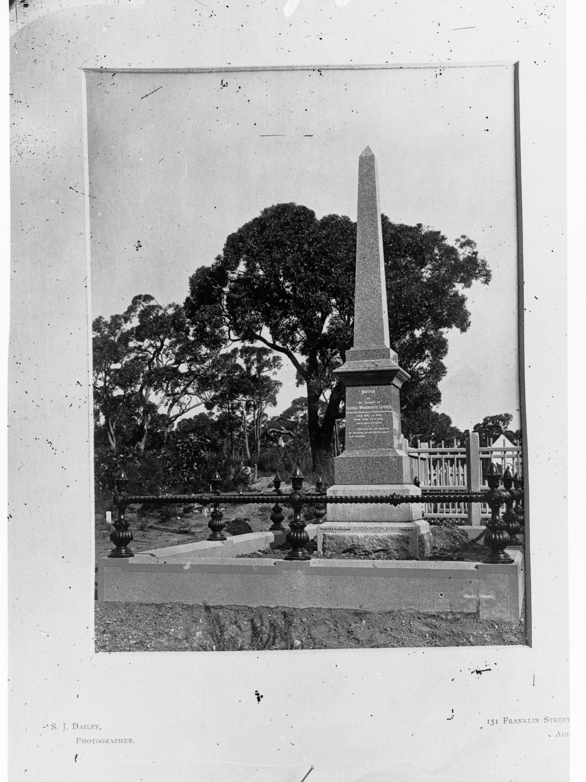 Grave of George Woodroofe Goyder