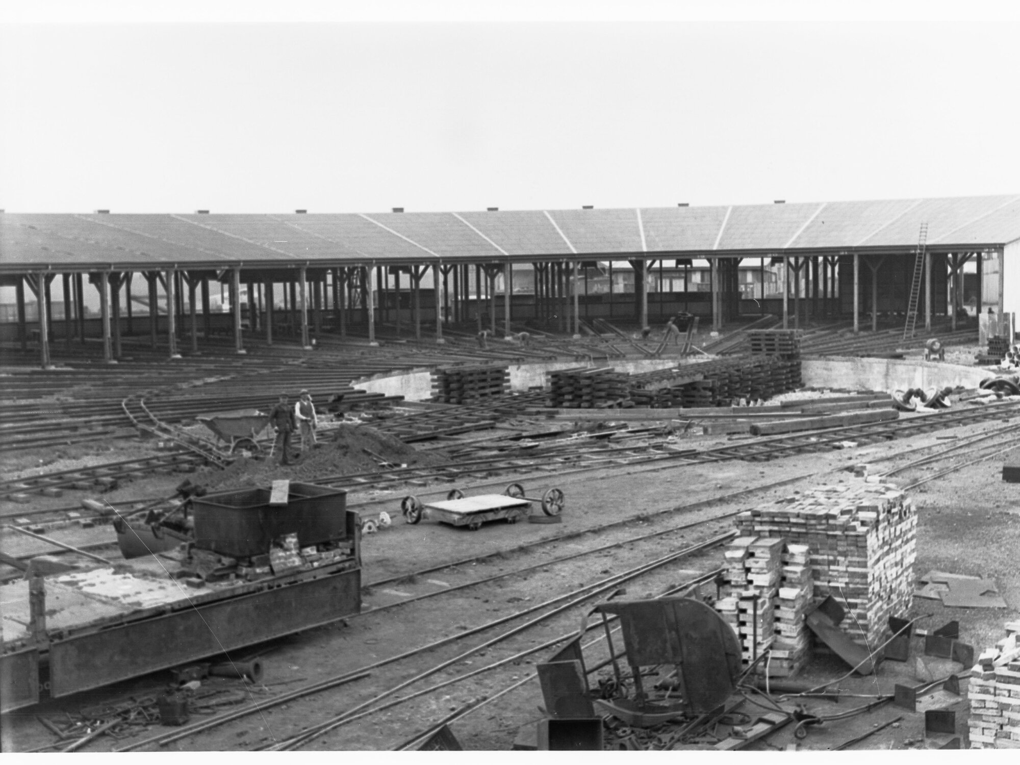 Rail yard at Peterborough