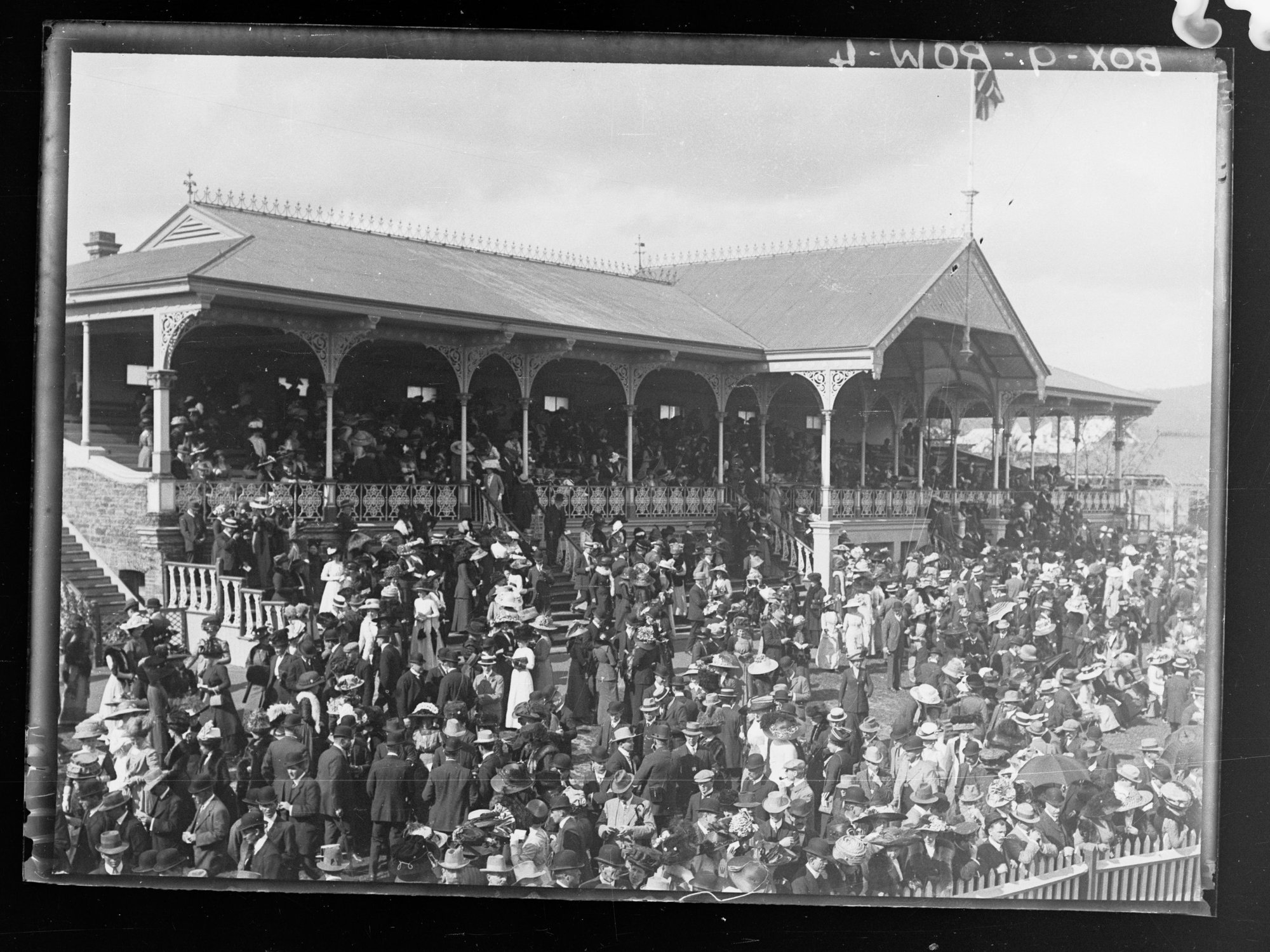 Spectators in Grandstands