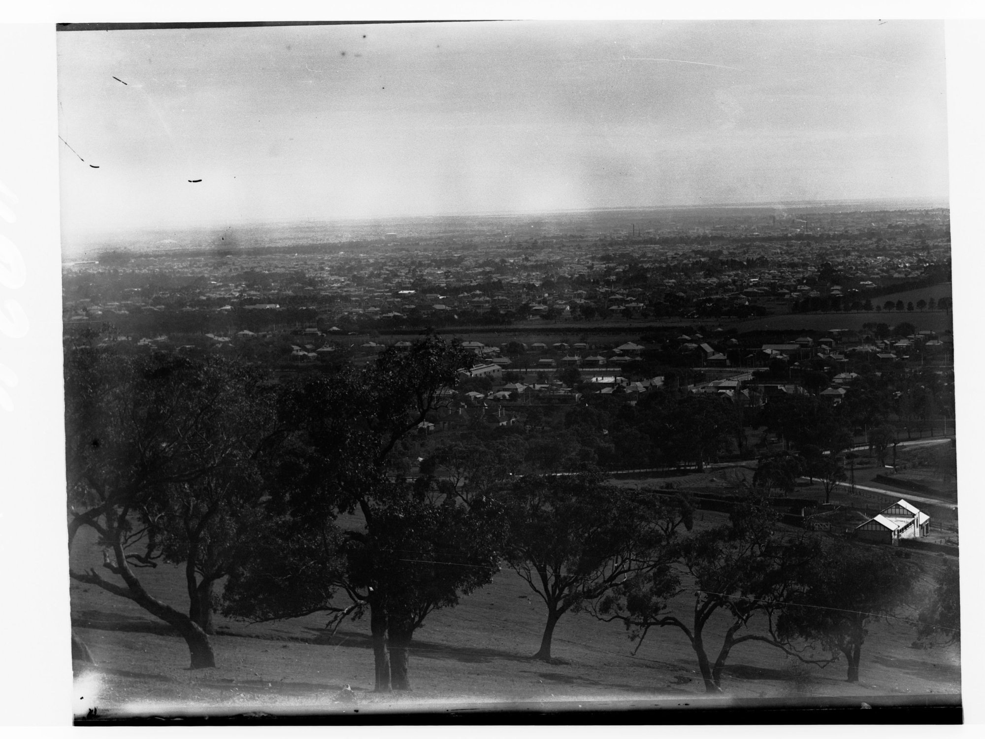 Adelaide from the foothills, looking north-east