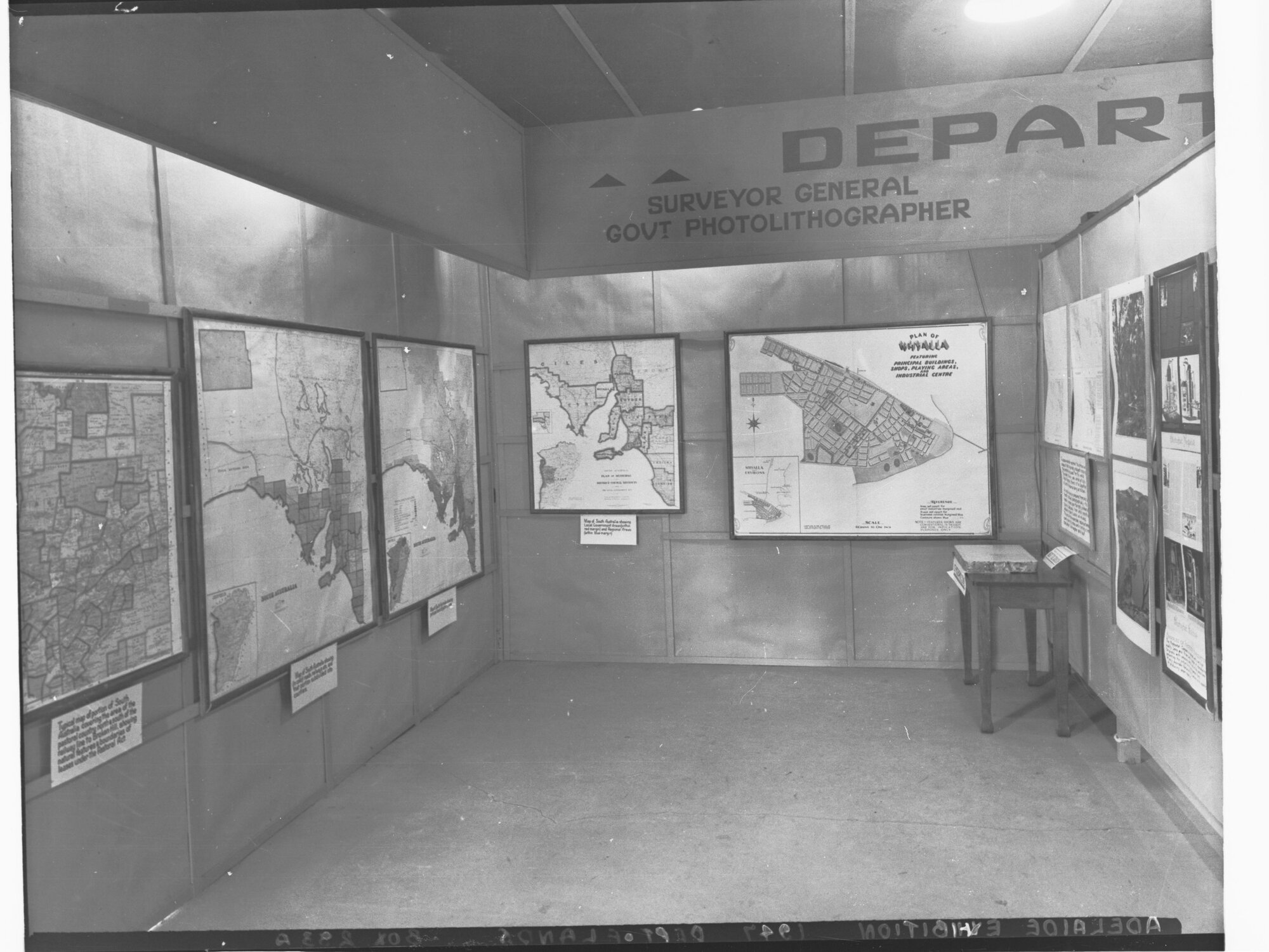 Adelaide Exhibition - Department of Lands Display