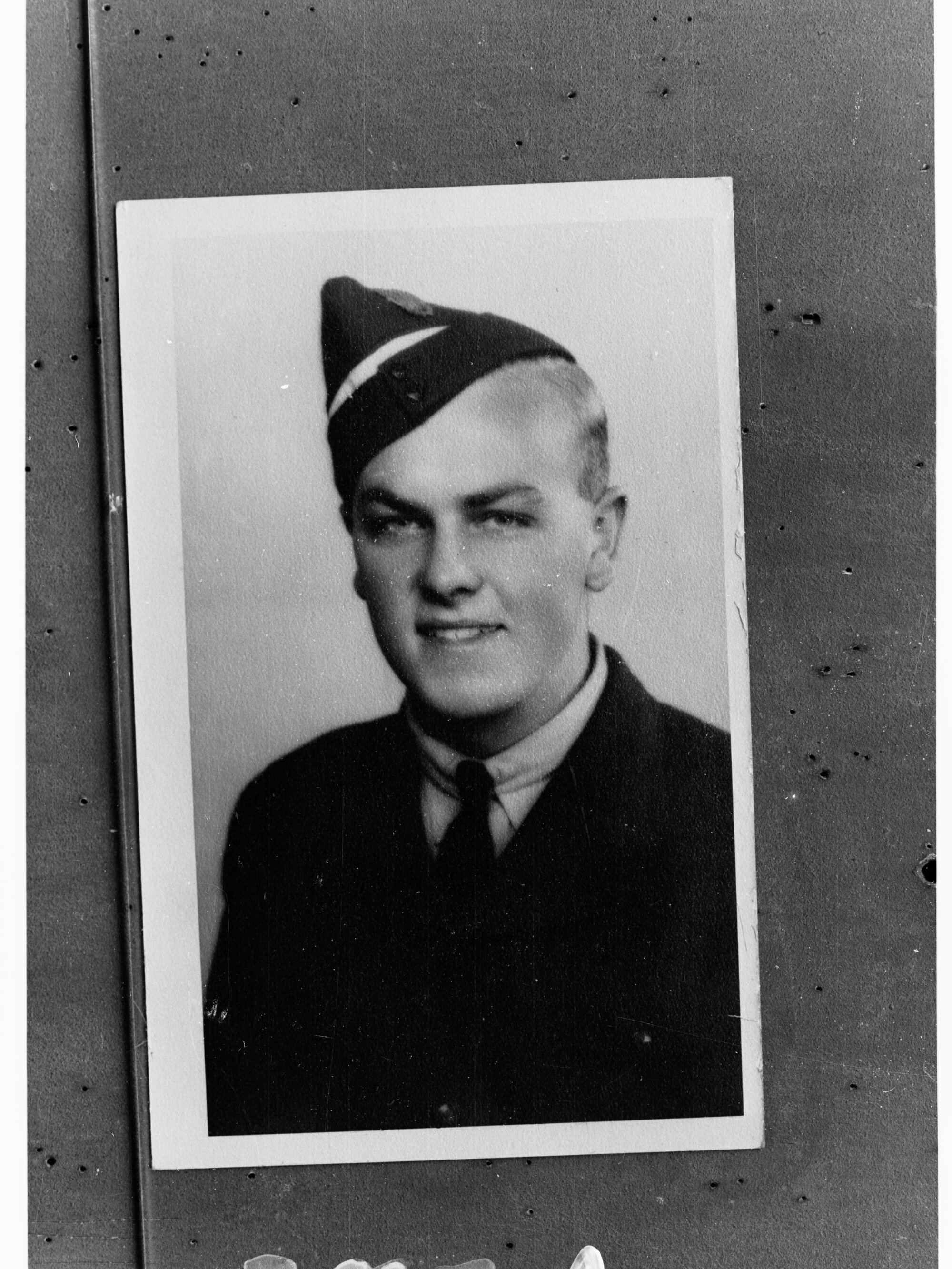 Portrait of a trainee under the Empire Air Training Scheme