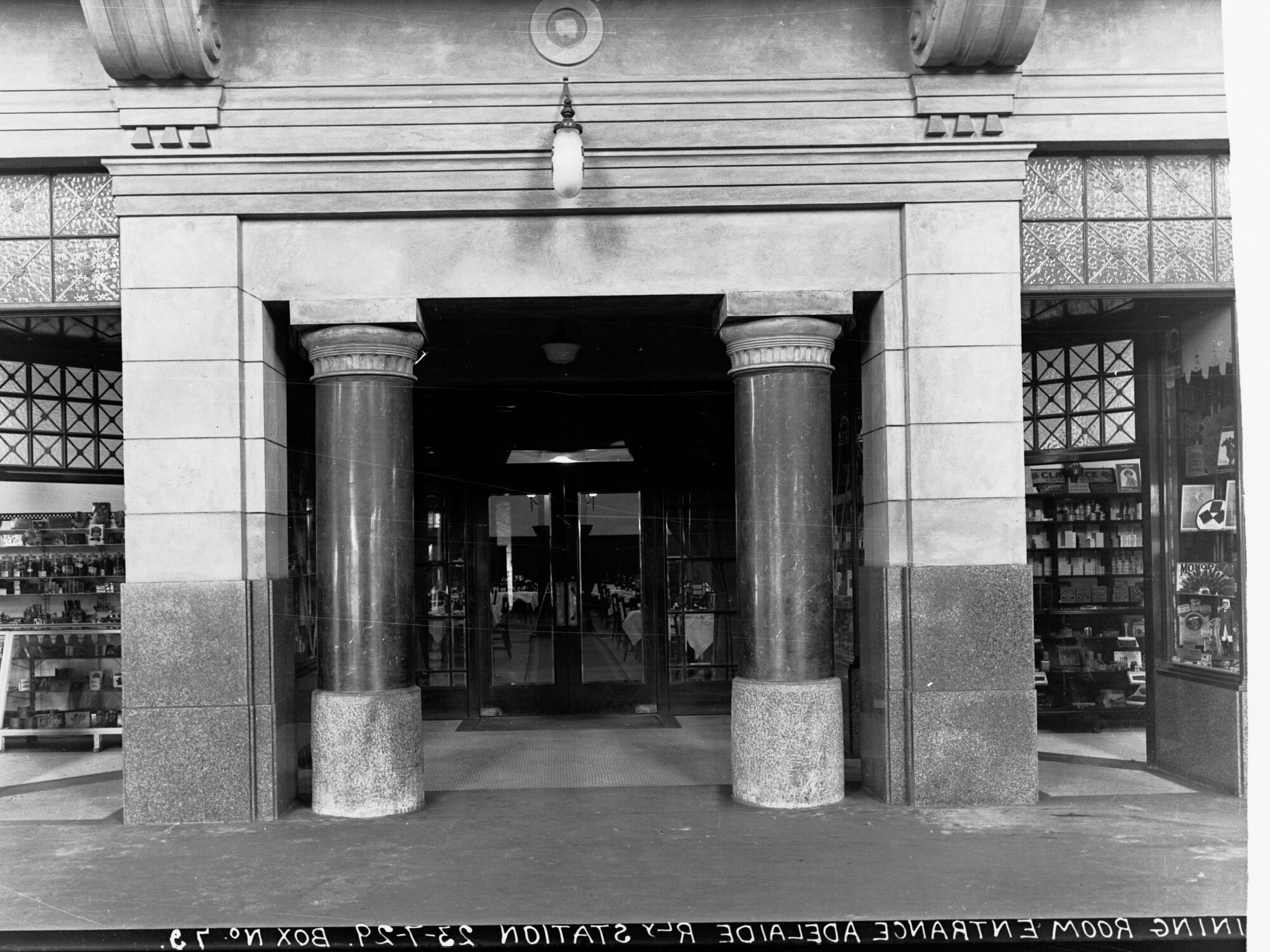 Dining Room Entrance Adelaide Railway Station