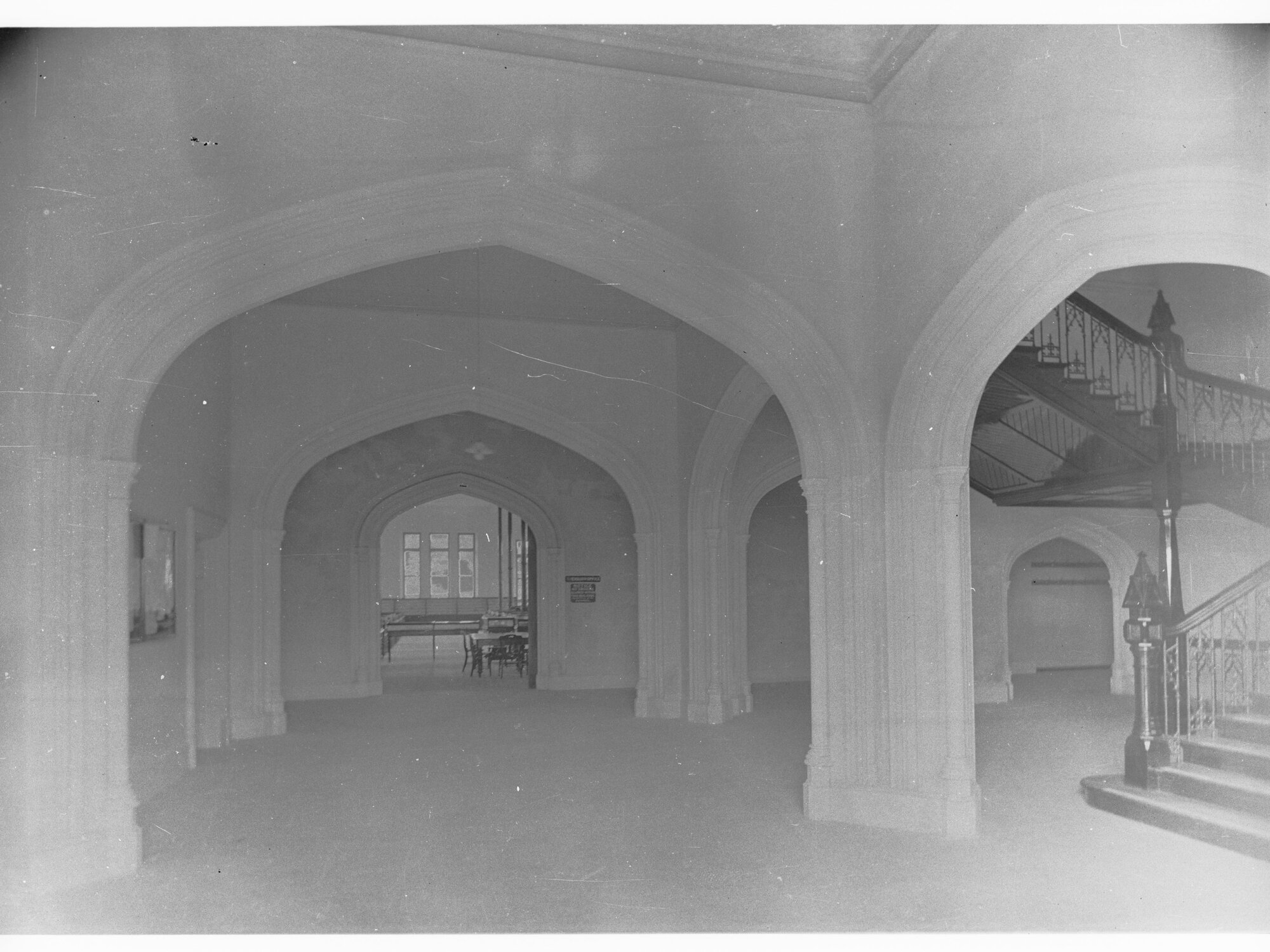 Interior of the South Australian School of Mines and Industries, Brookman building - (now University of South Australia Building )