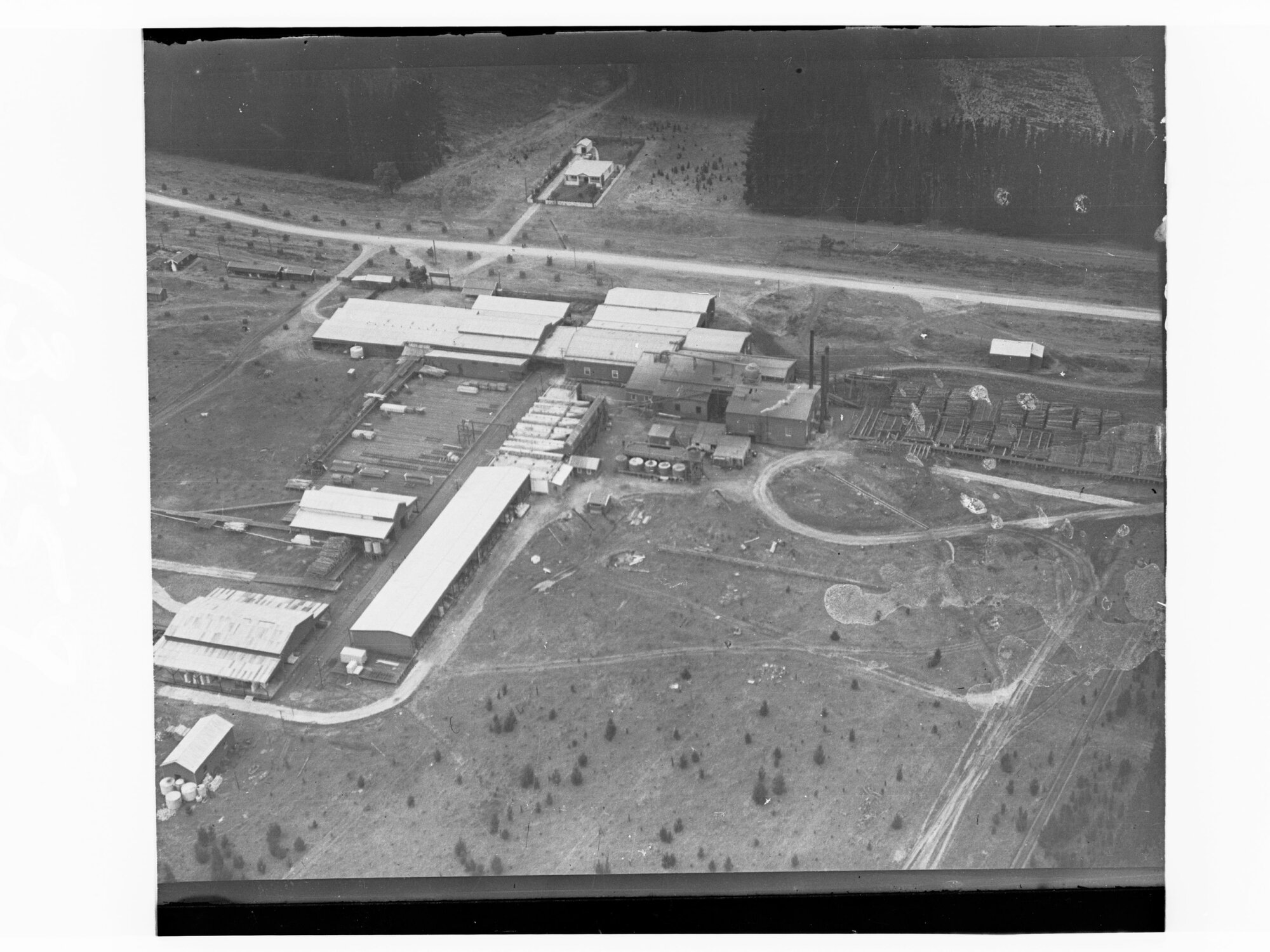 Aerial View of Mount Burr