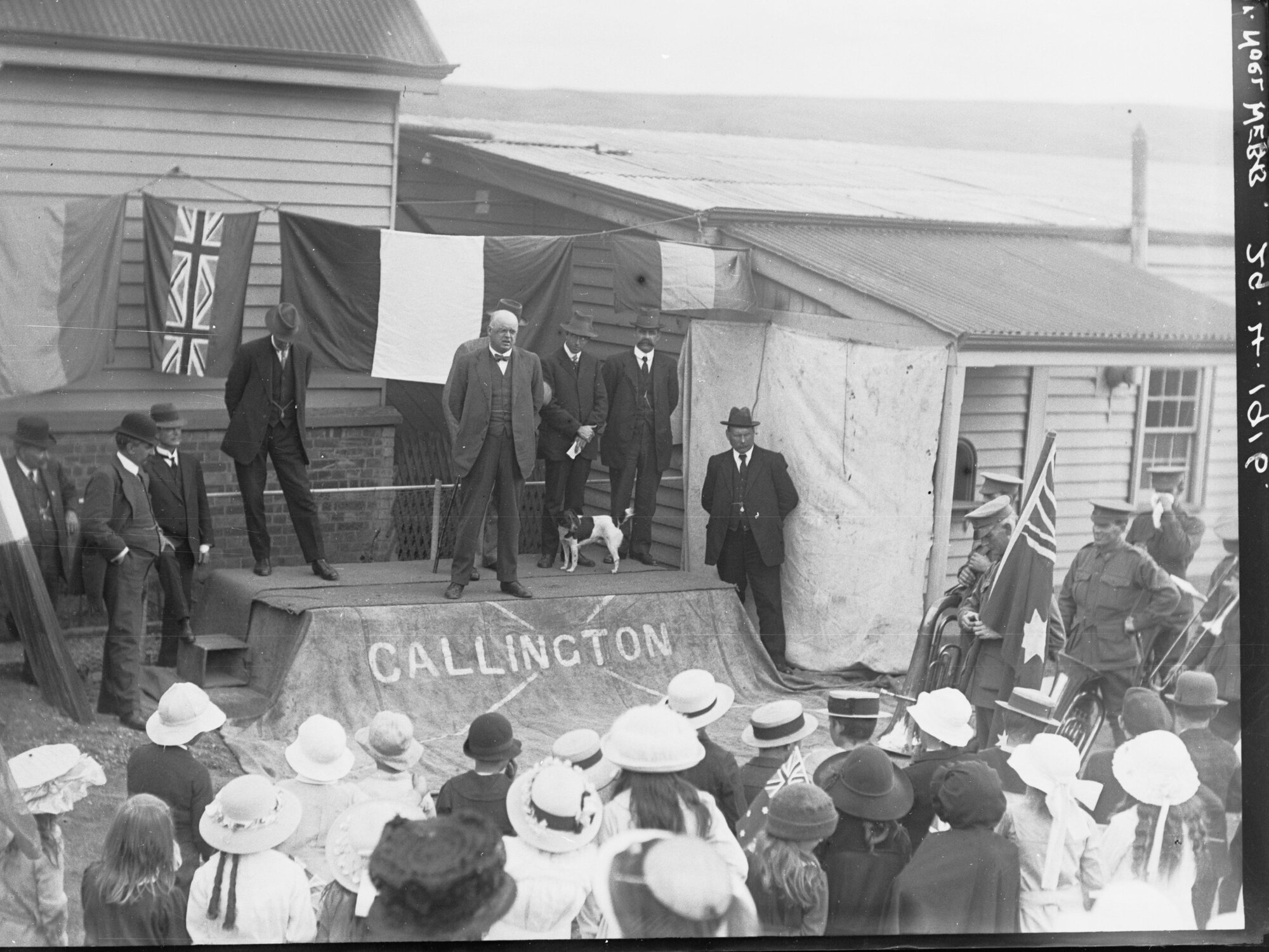 Recruiting Tour at Callington, 1916.