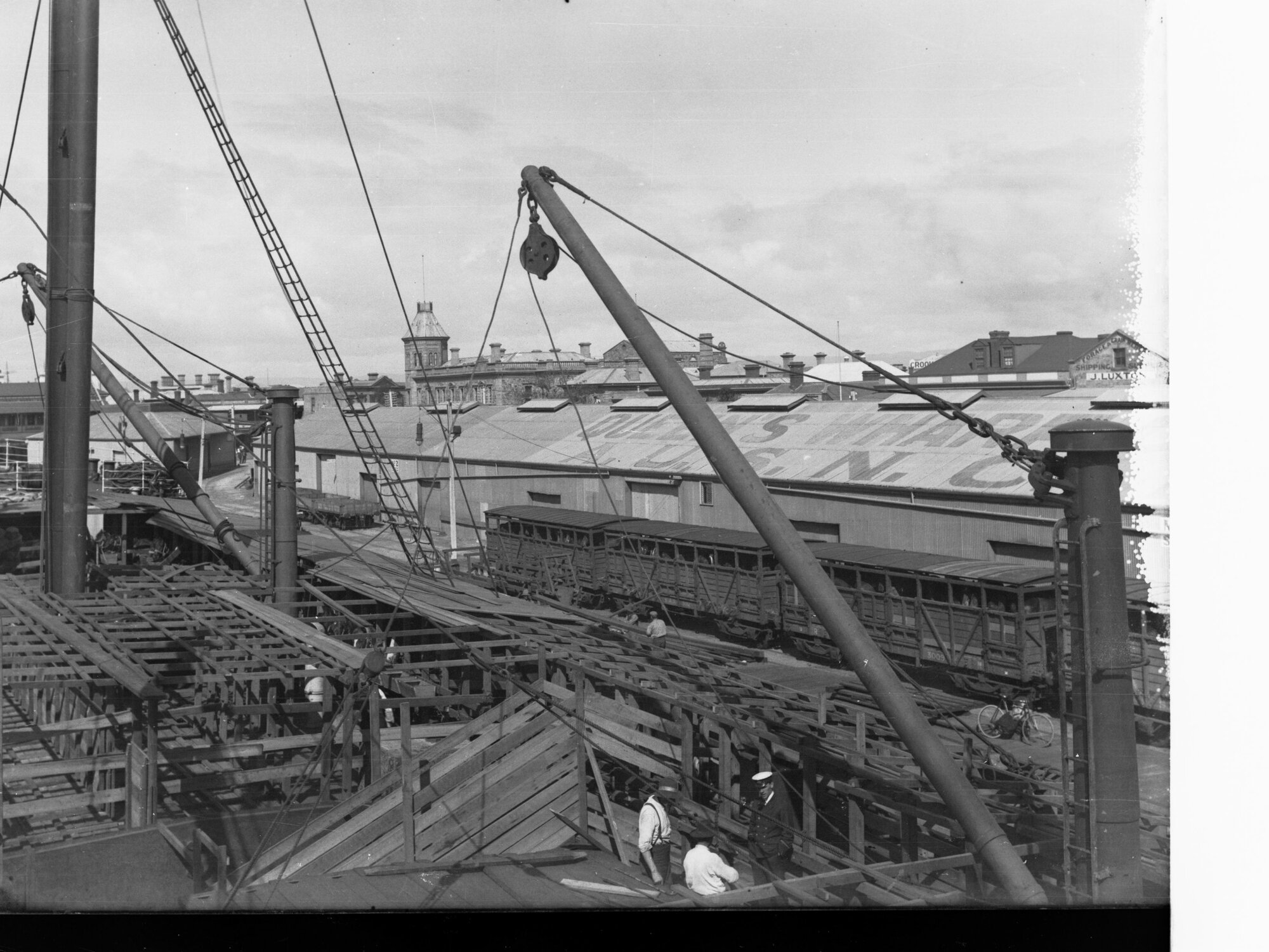 Queen's Wharf at Port Adelaide