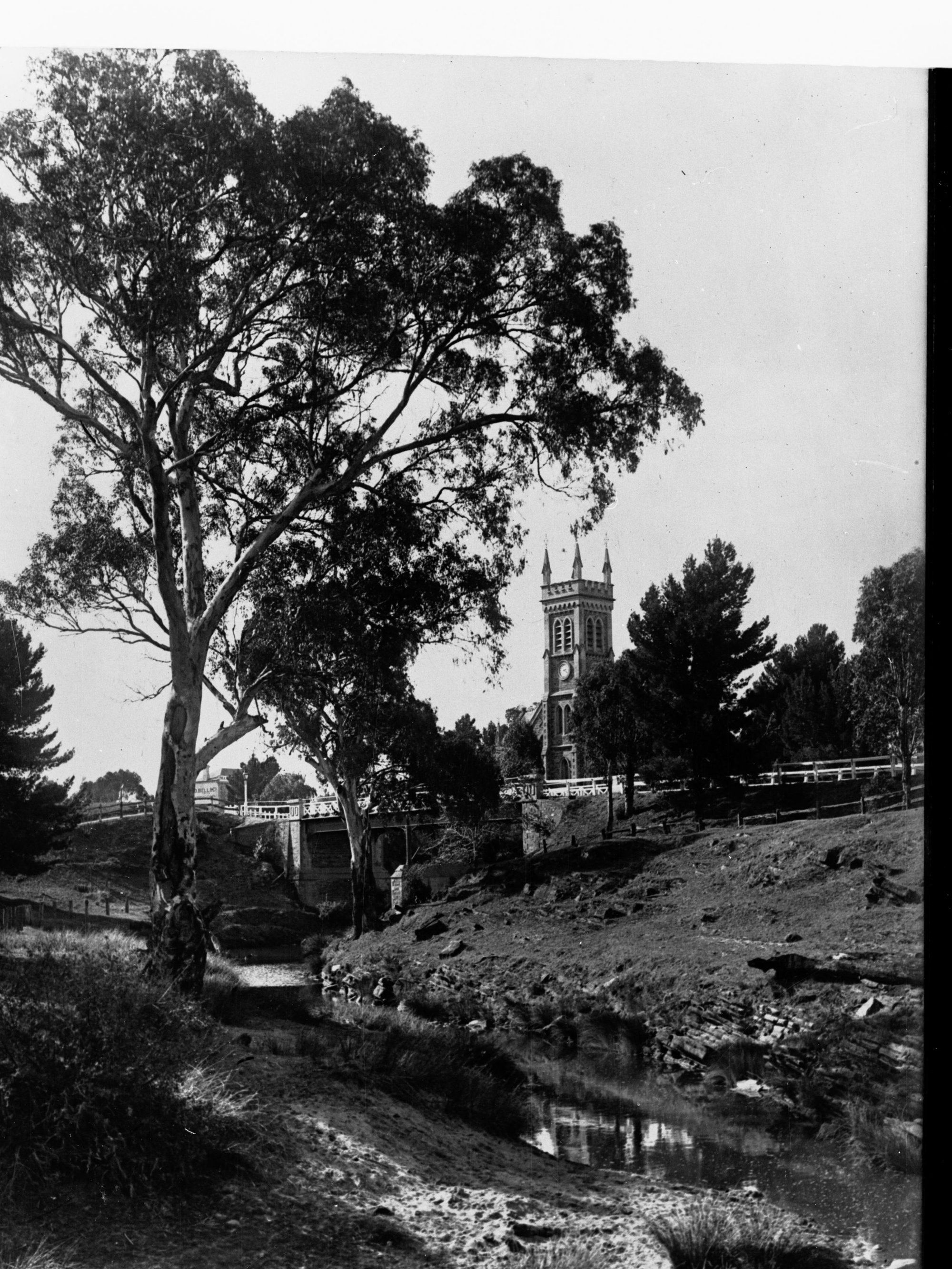Saint Andrew's Bridge and Church Strathalbyn