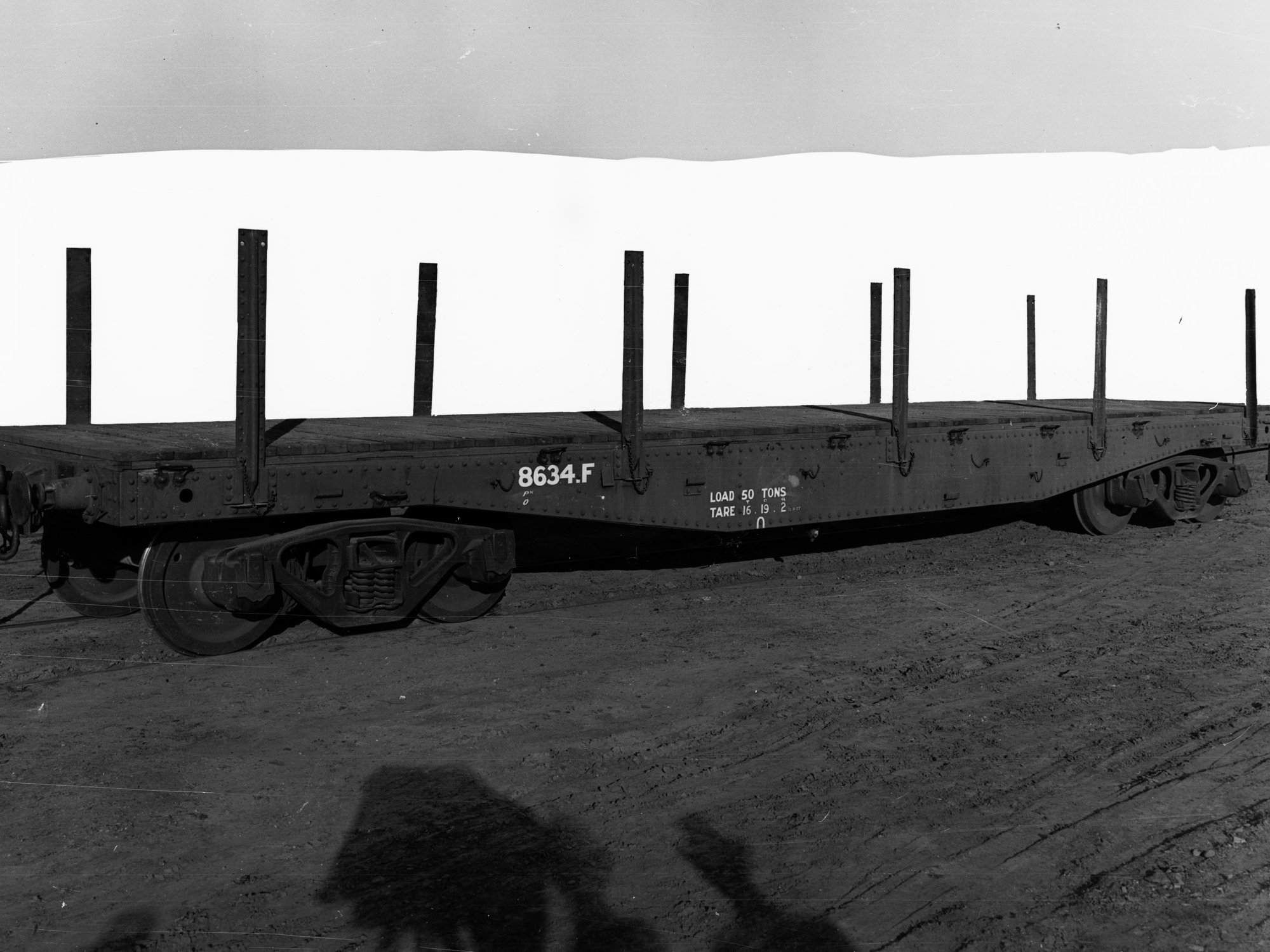 Flat Railway Truck at Islington