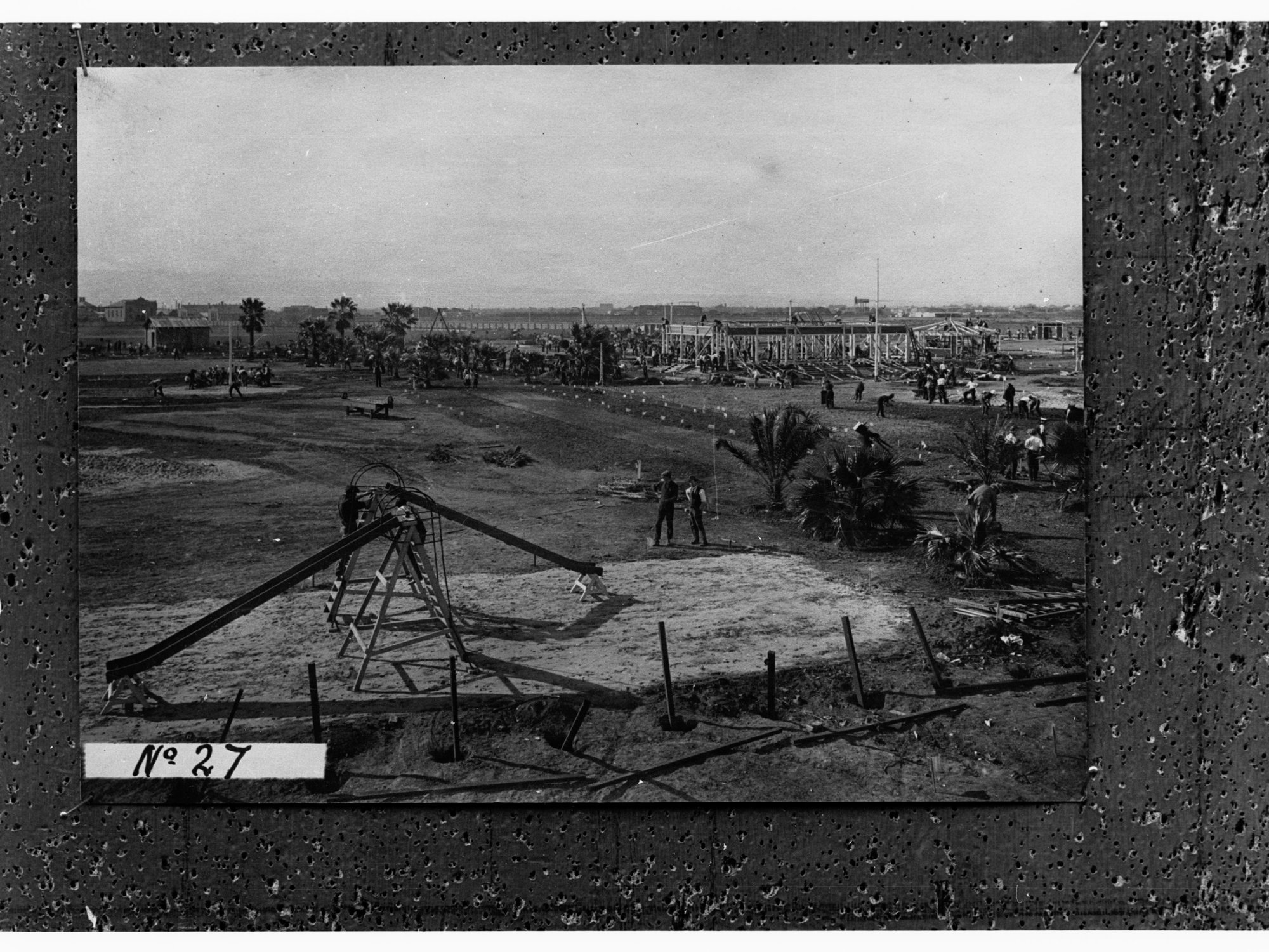 Building a playground, Port Pirie