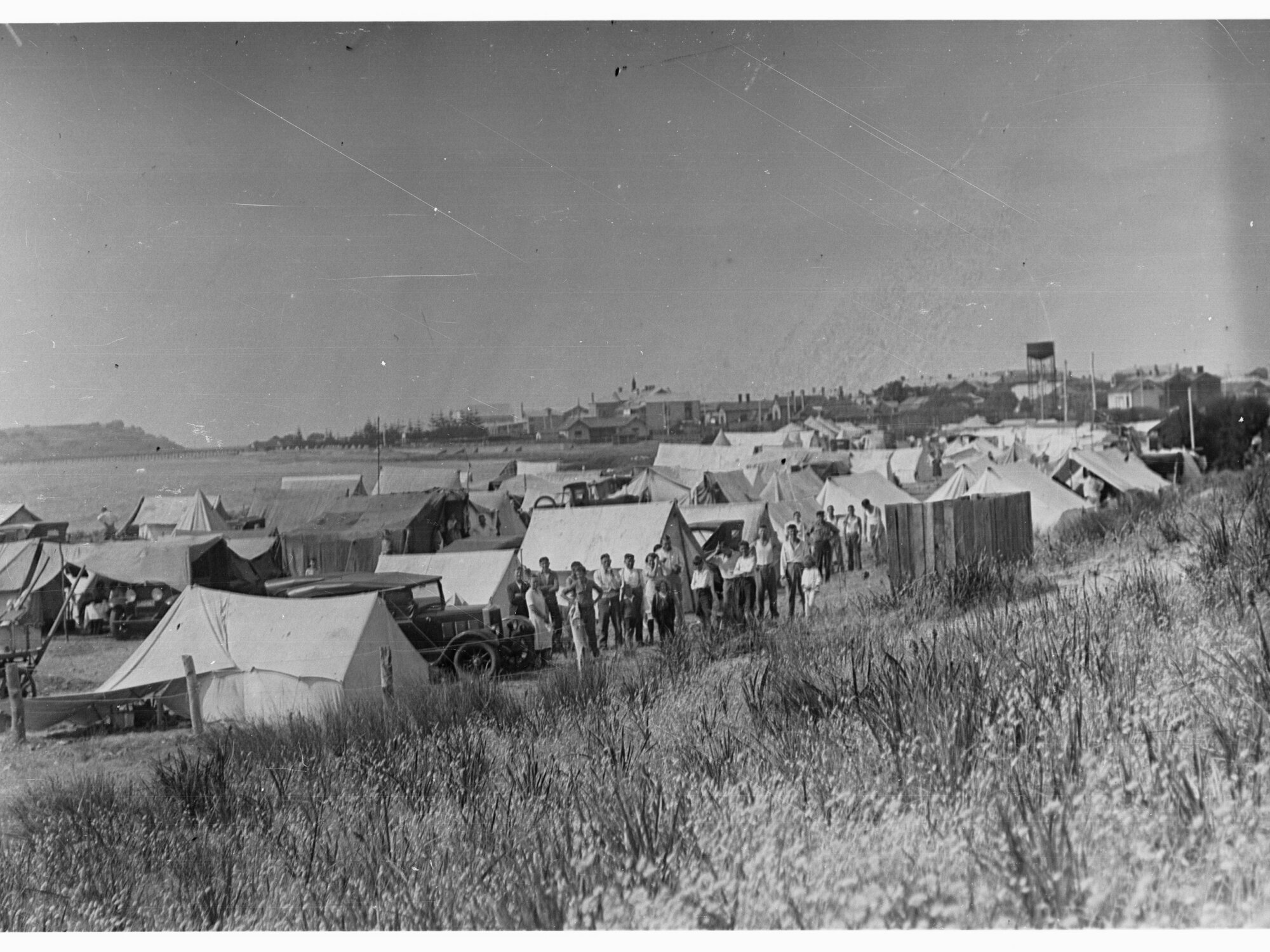 Victor Harbor showing camping grounds