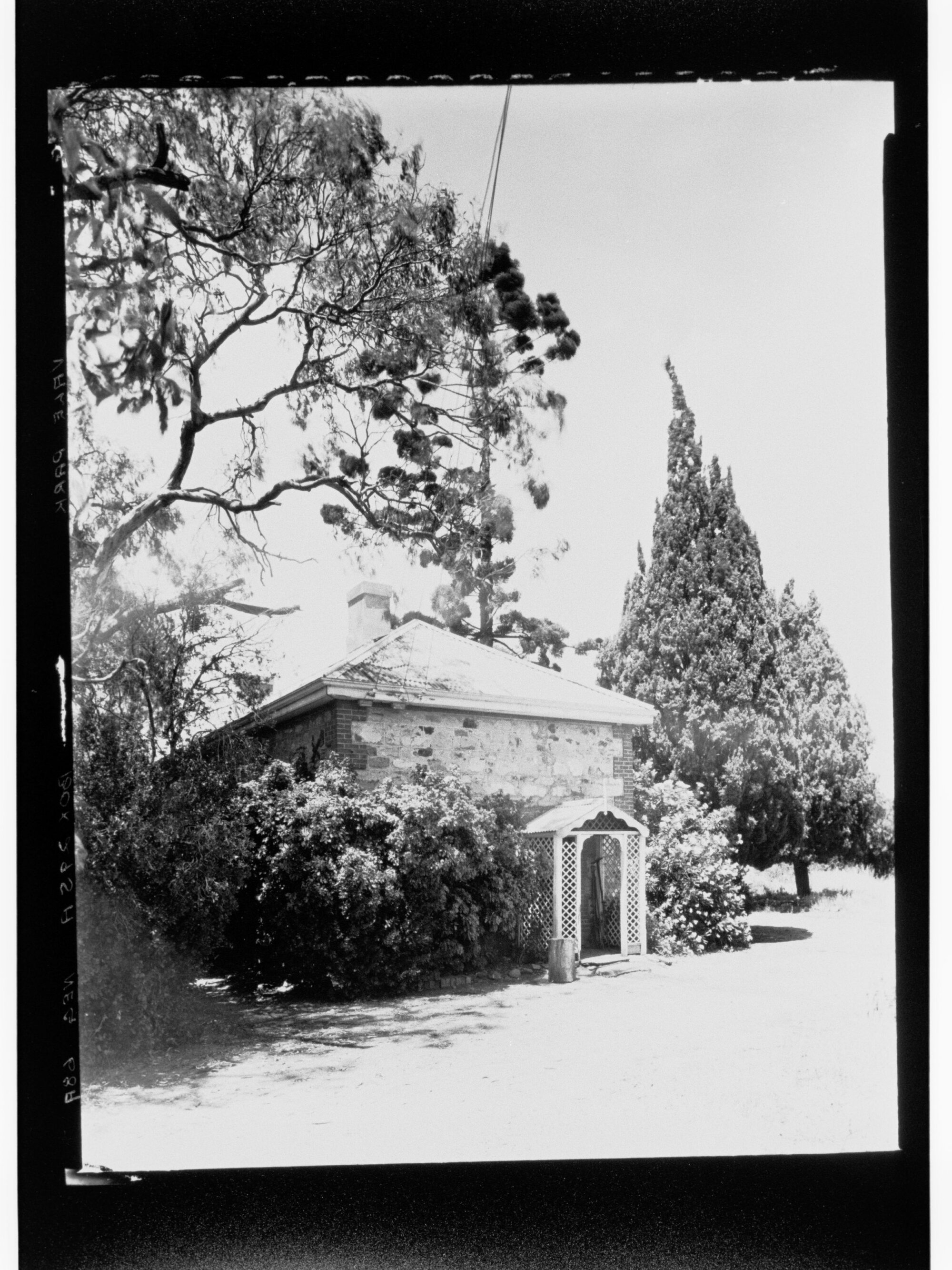 Exterior of a stone house