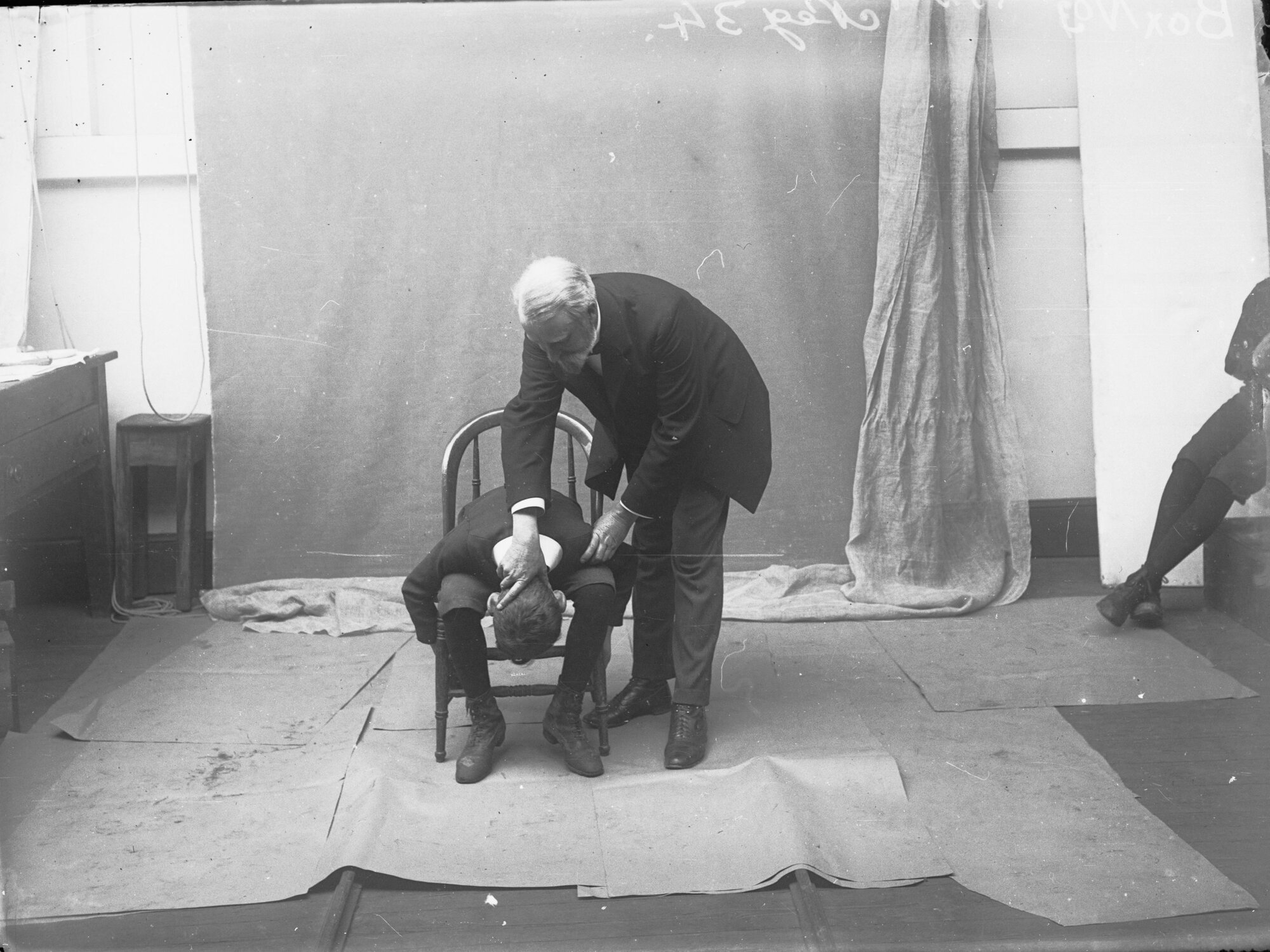 First Aid class: class conducted by Dr Rogers