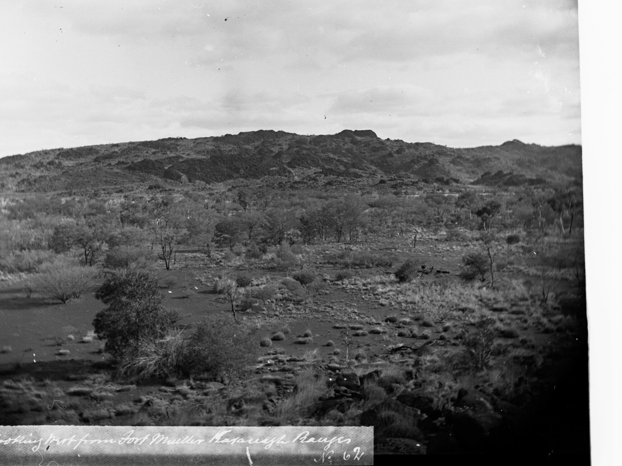 Valley Looking West From Fort Mueller Cavanagh Ranges Elder Scientific Expedition