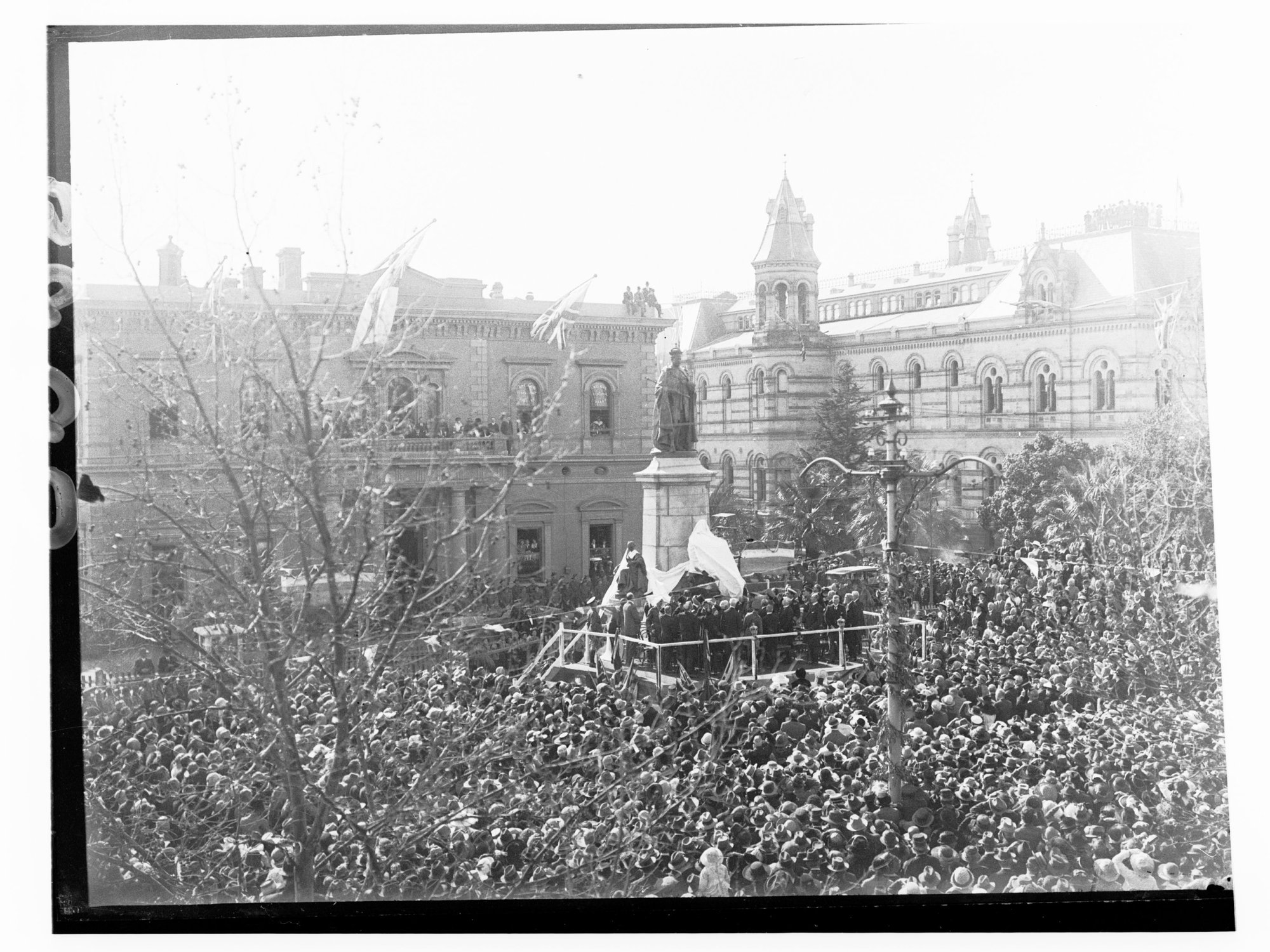 Unveiling of King Edward's Statue - by the Prince of Wales