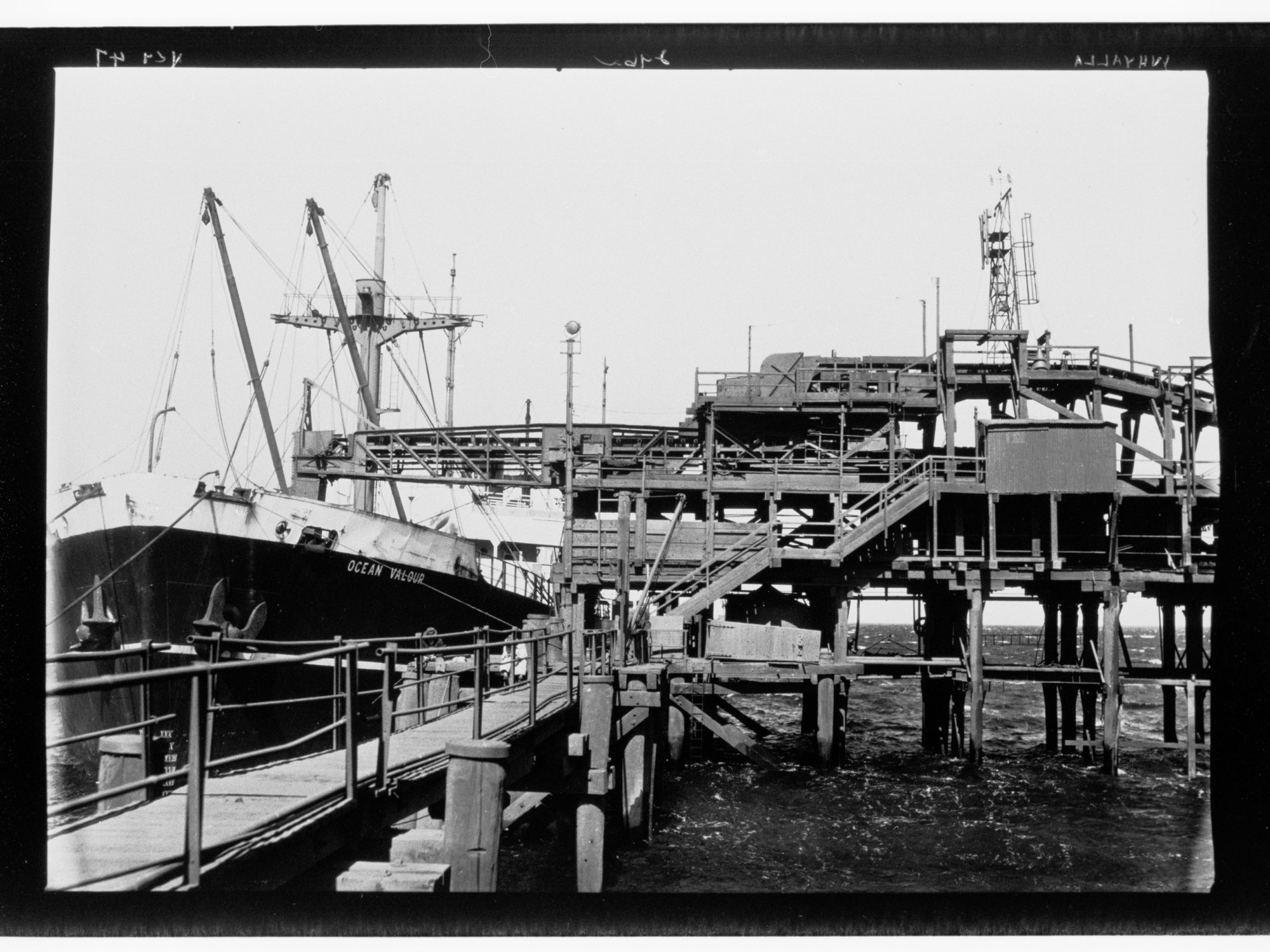 Whyalla - ship (Ocean Valour) at dockyard