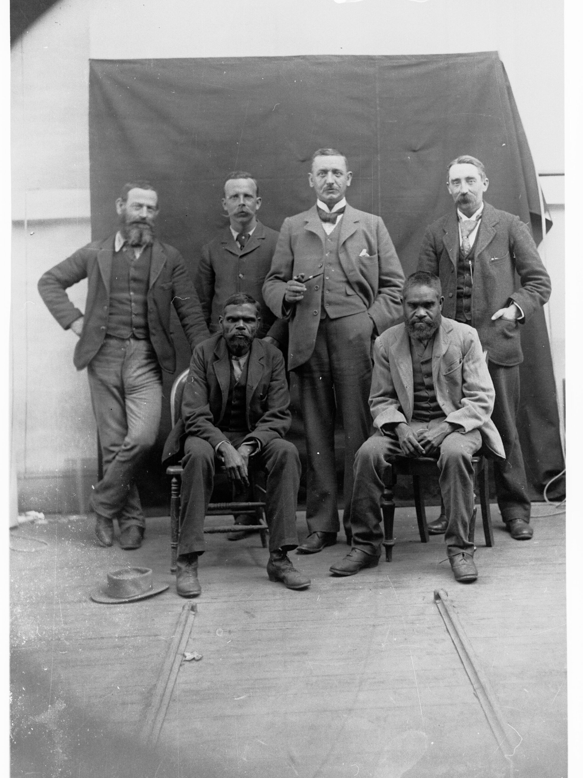Portrait of a group of Unidentified Men