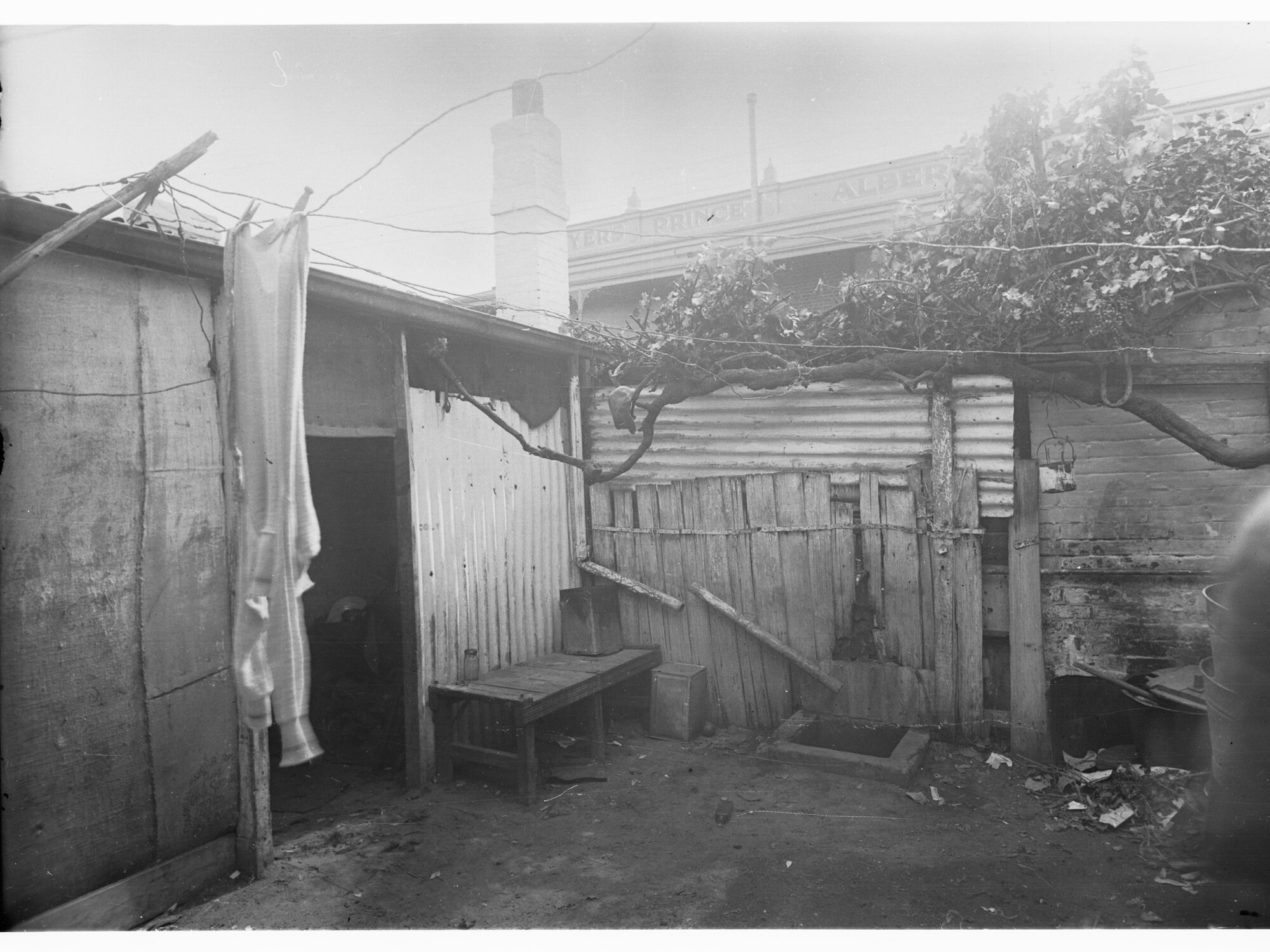 House at the rear of Wright Street