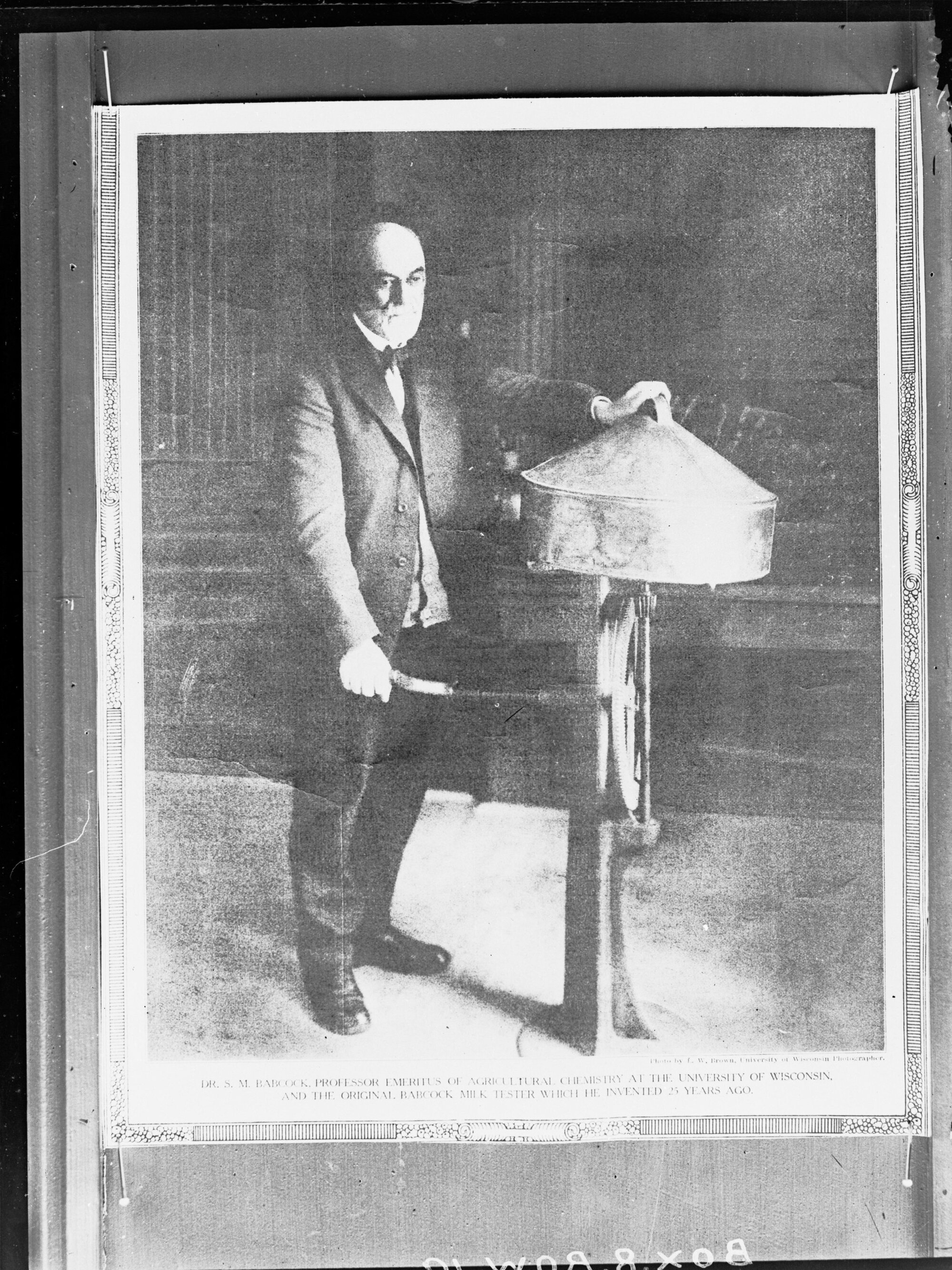 Produce Department, Dr Babcock milk tester