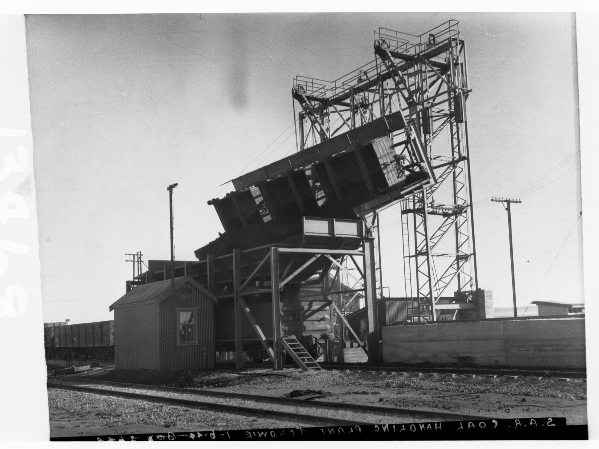 Coal handling plant at Terowie