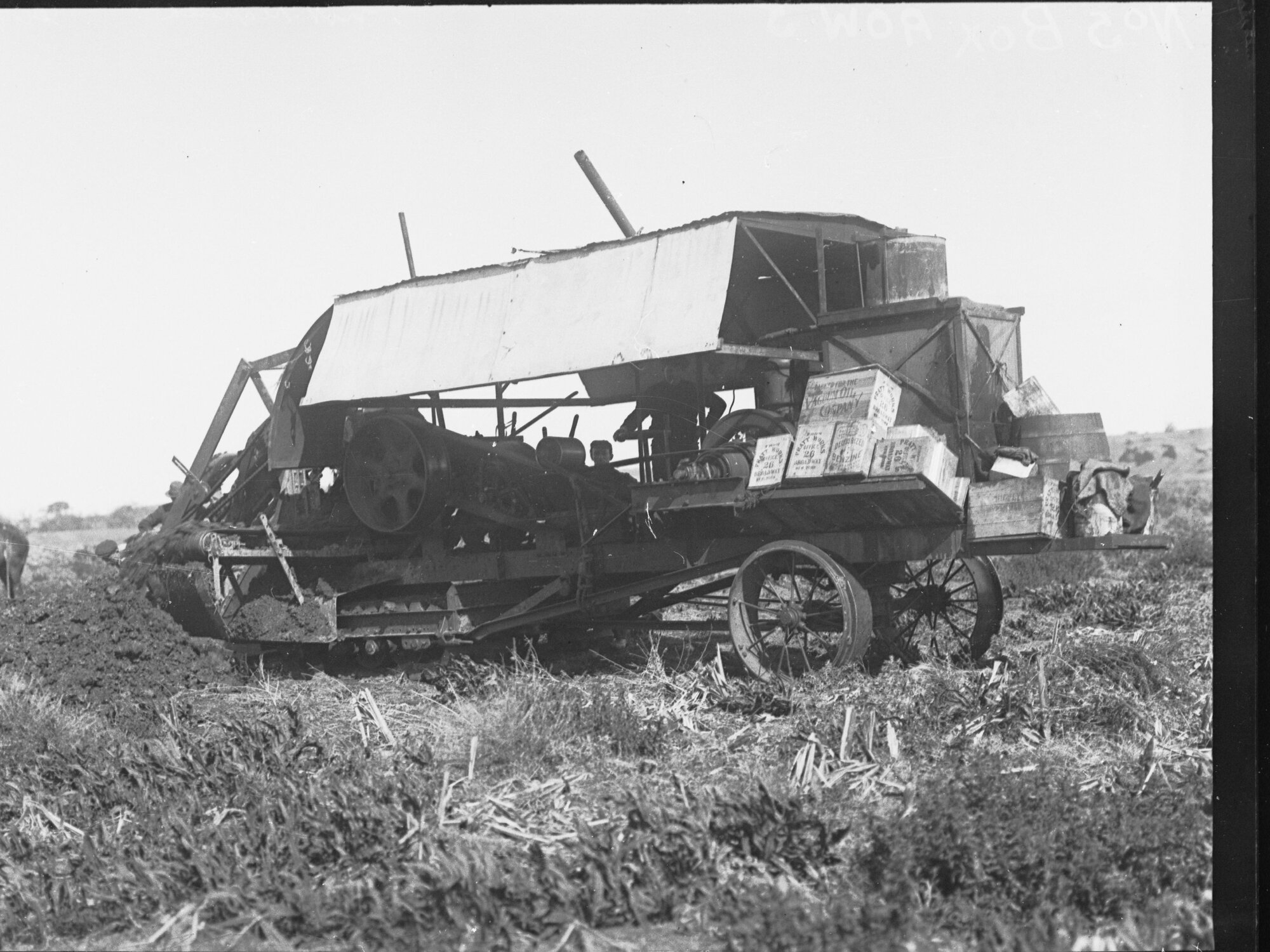 Excavator at Mypolonga, 1913
