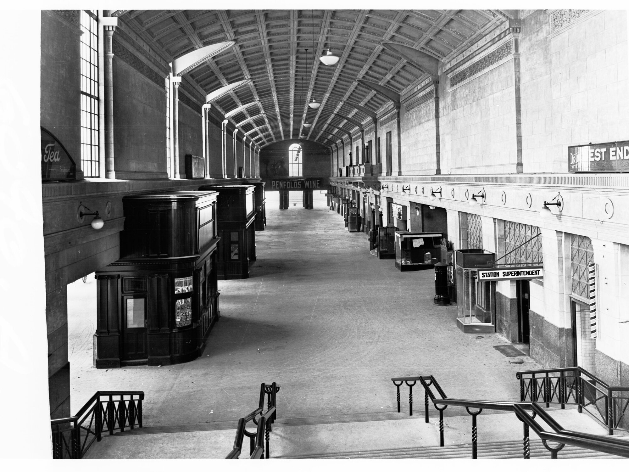 Interior of Adelaide Railway Station