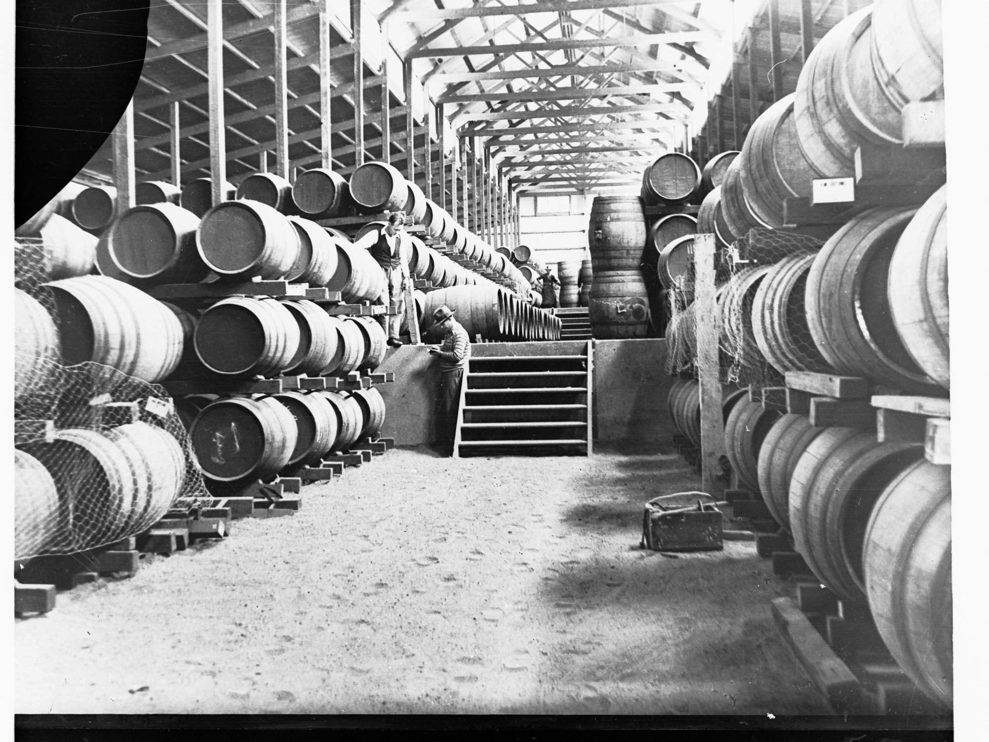 Wine Keg Store Showing Men