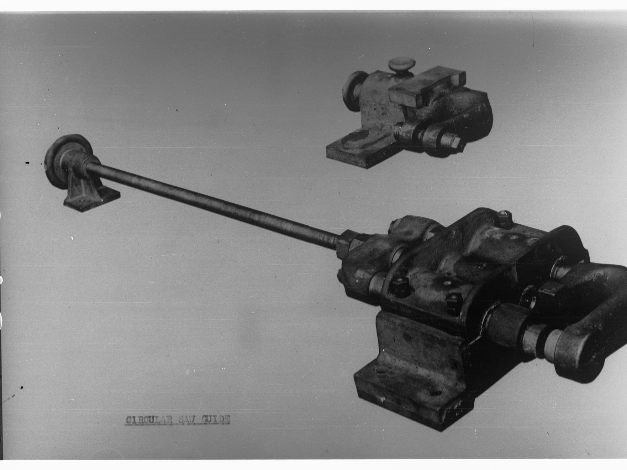 Circular saw guide, Woods and Forests Department