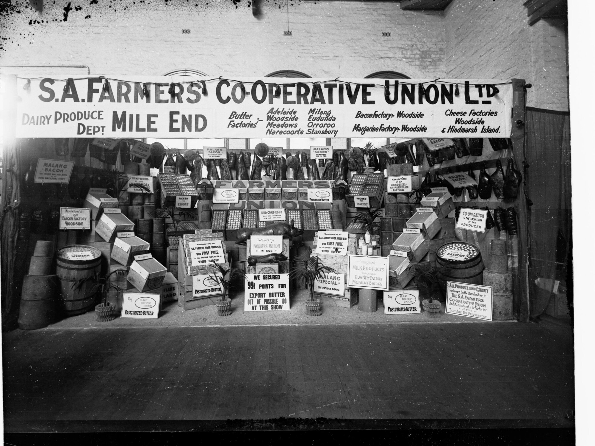 Exhibit of Dairy Produce