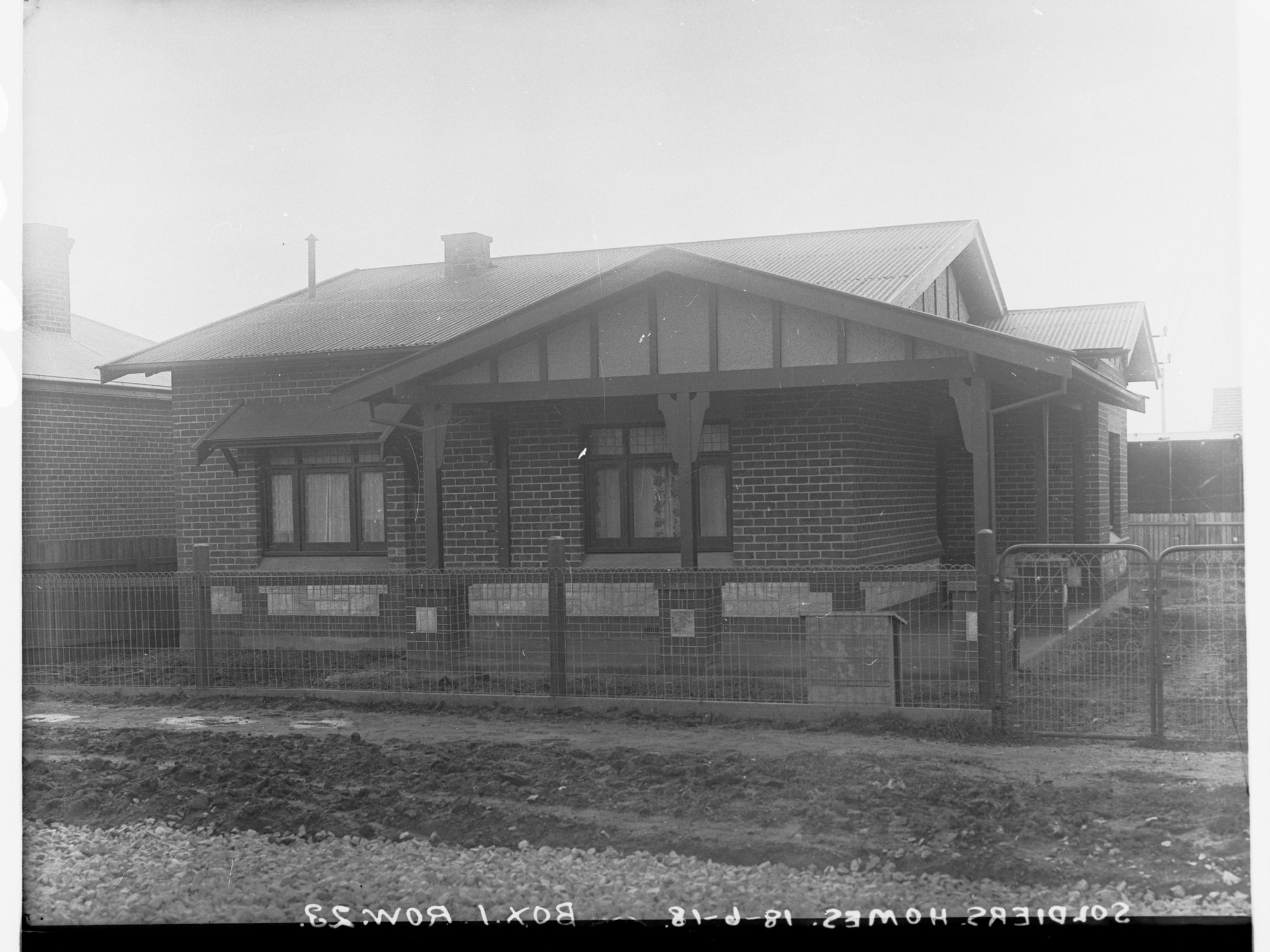 The exterior of a Soldiers' Home, South Australia