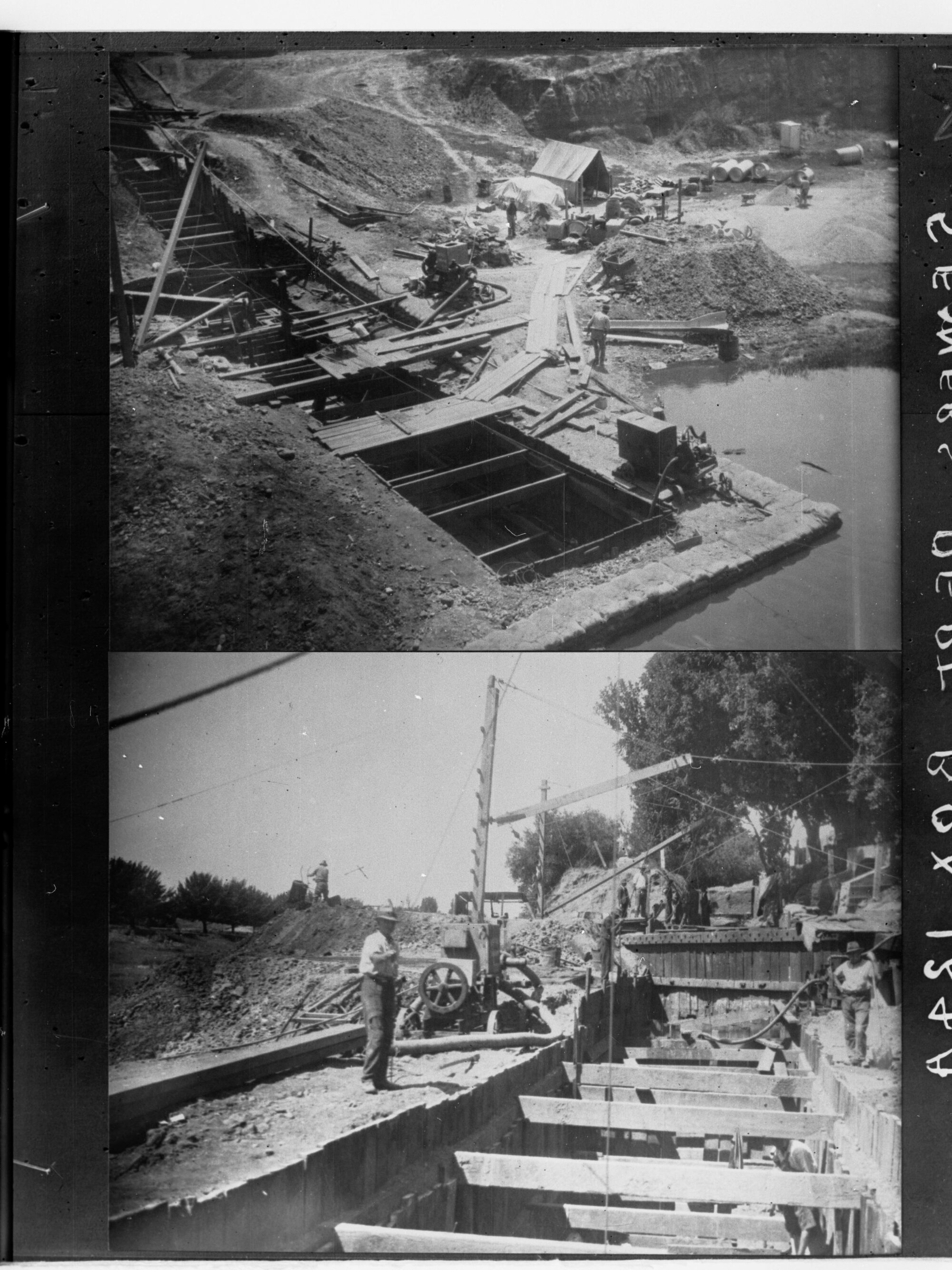 Sewerage Works at Dry Creek