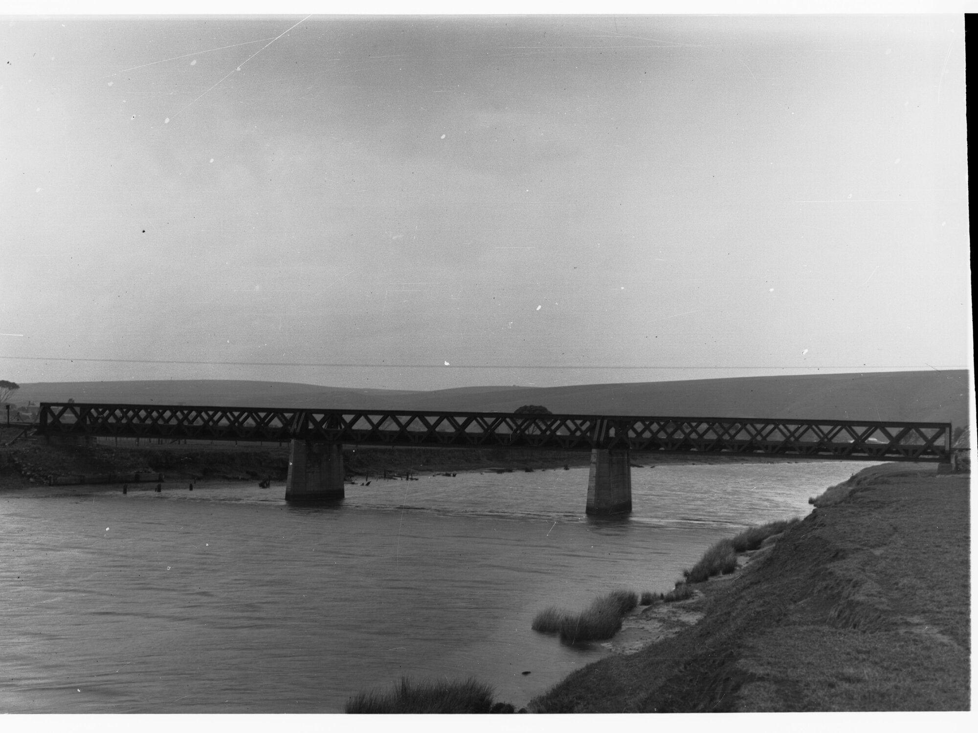 Railway Bridge over Onkaparinga River at Noarlunga