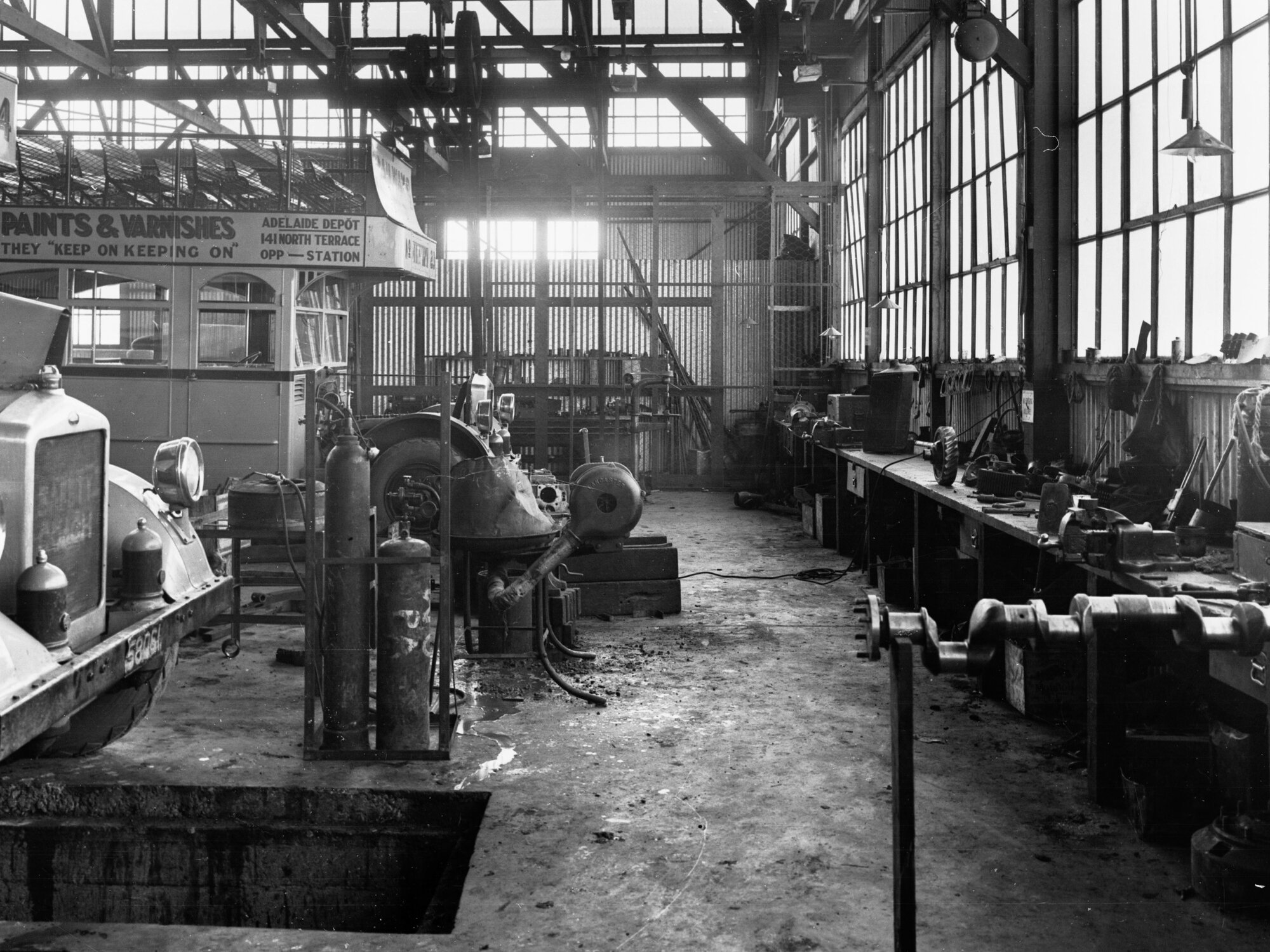 South Australian Railways Motor Garage