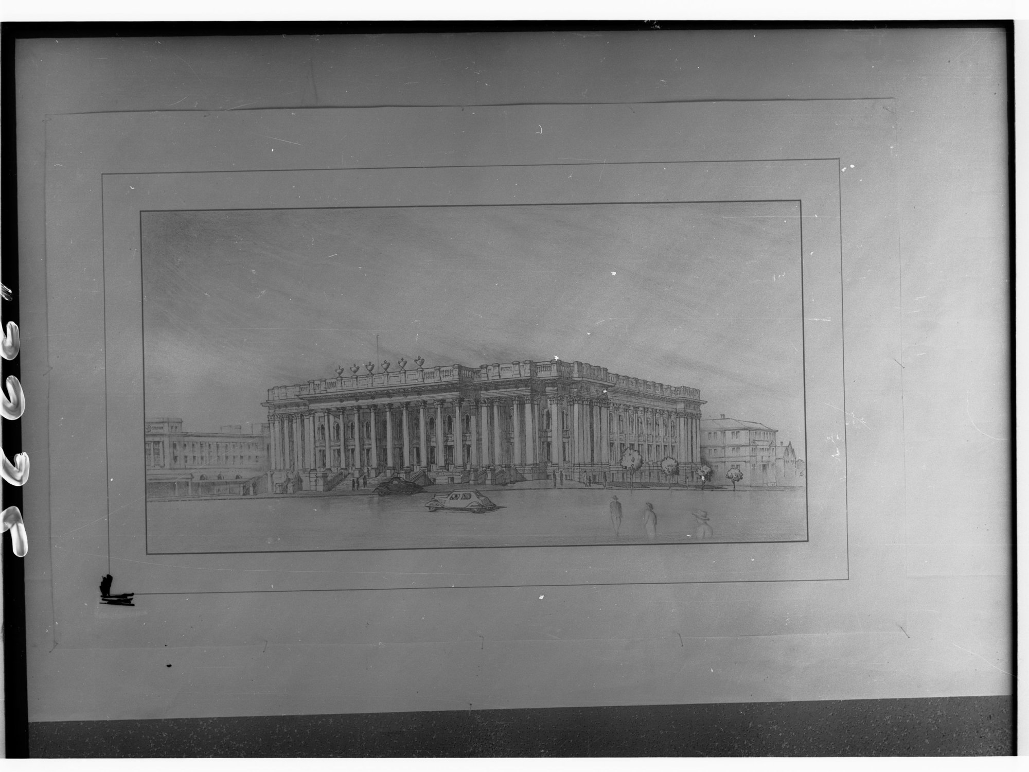 Sketch of new Parliament House
